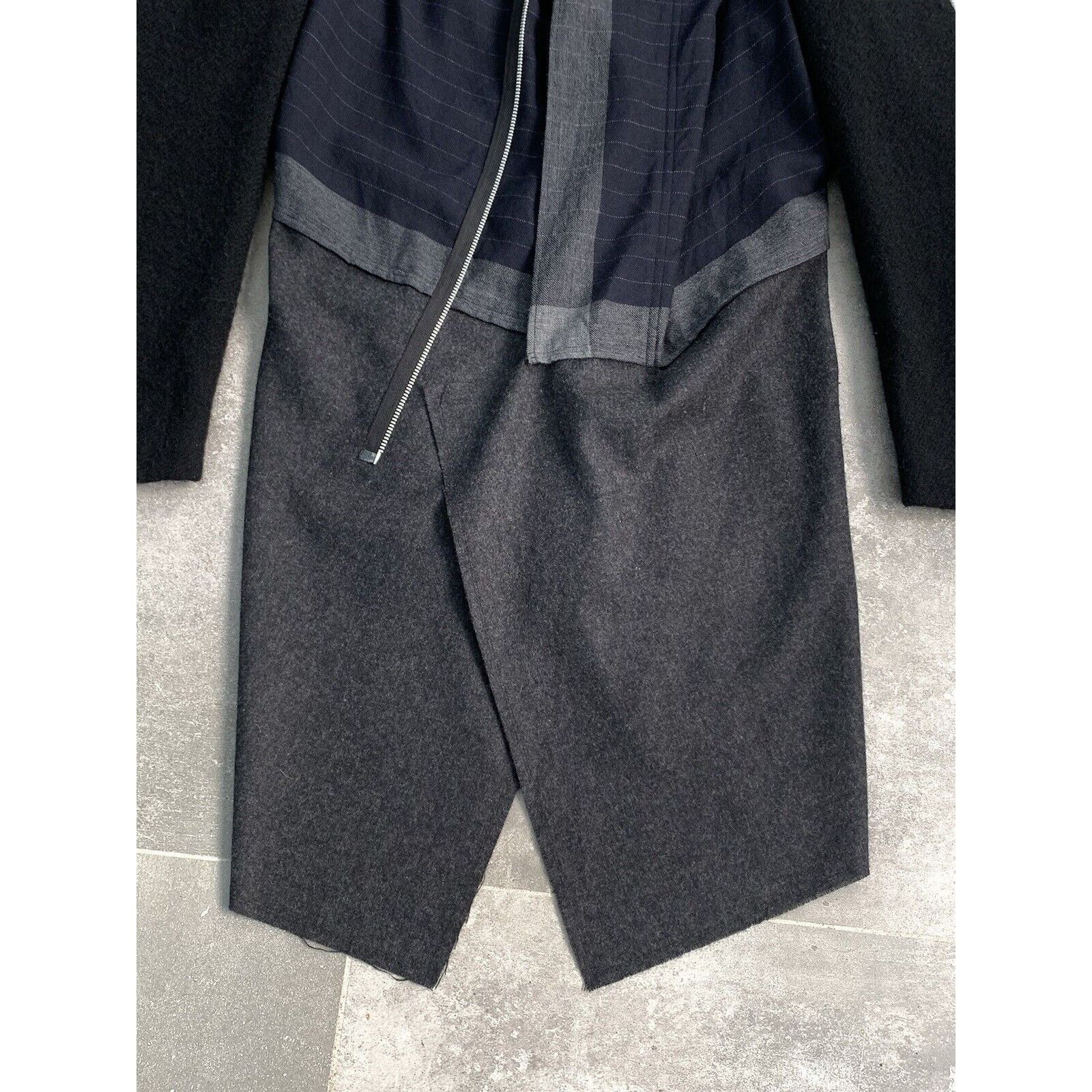 Comme des Garcons × Japanese Brand Women's COMME des GARCONS Wool Trench Coat Jacket M UK 10-12 Size M / US 6-8 / IT 42-44 - 18 Thumbnail