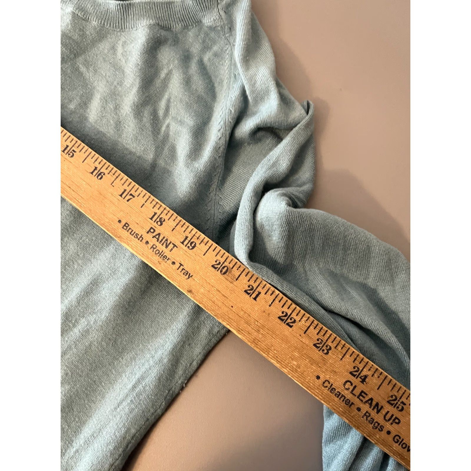J. Jill J Jill Sweater Women's 1X Blue Solid Round Neck Long Sleeve Size XL / US 12-14 / IT 48-50 - 5 Thumbnail