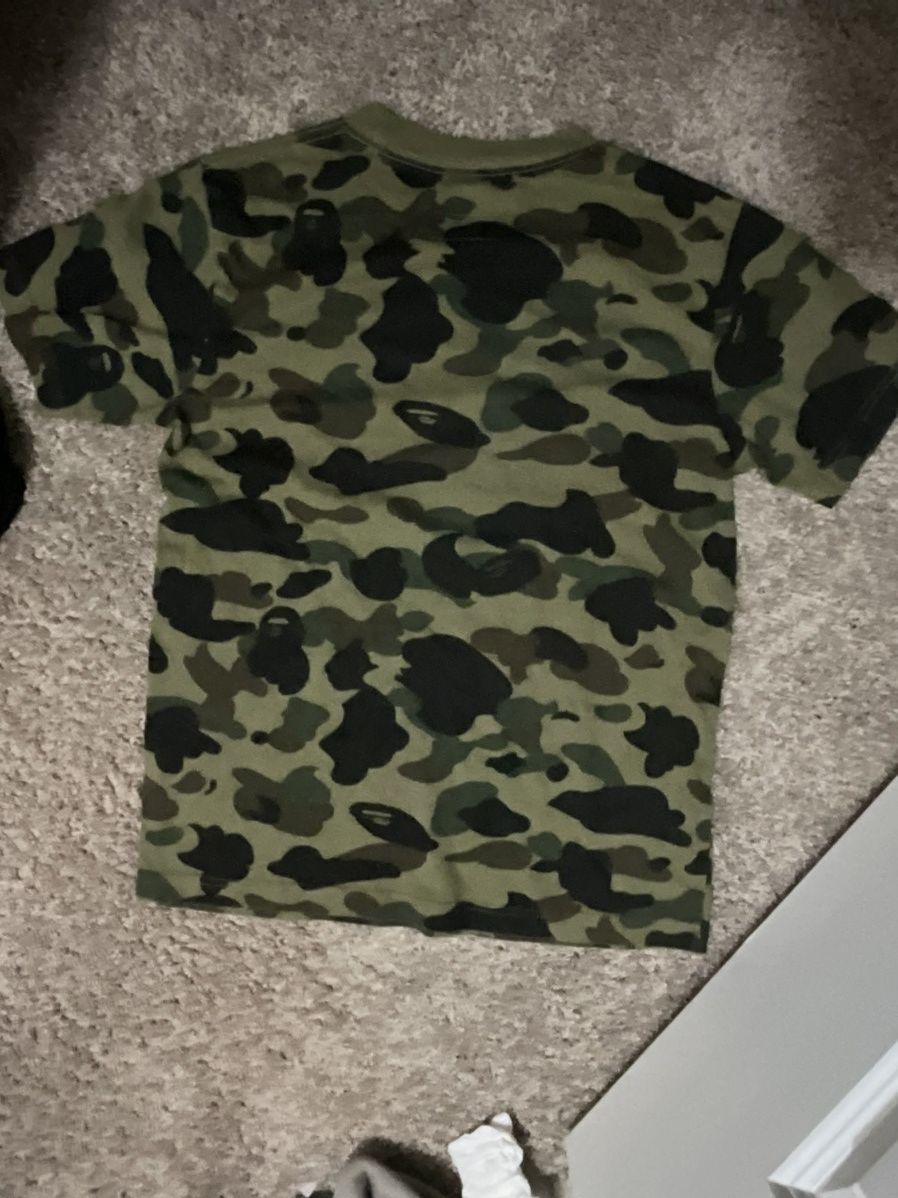 Bape × Champion Bape x champion camo t shirt Size US S / EU 44-46 / 1 - 5 Thumbnail