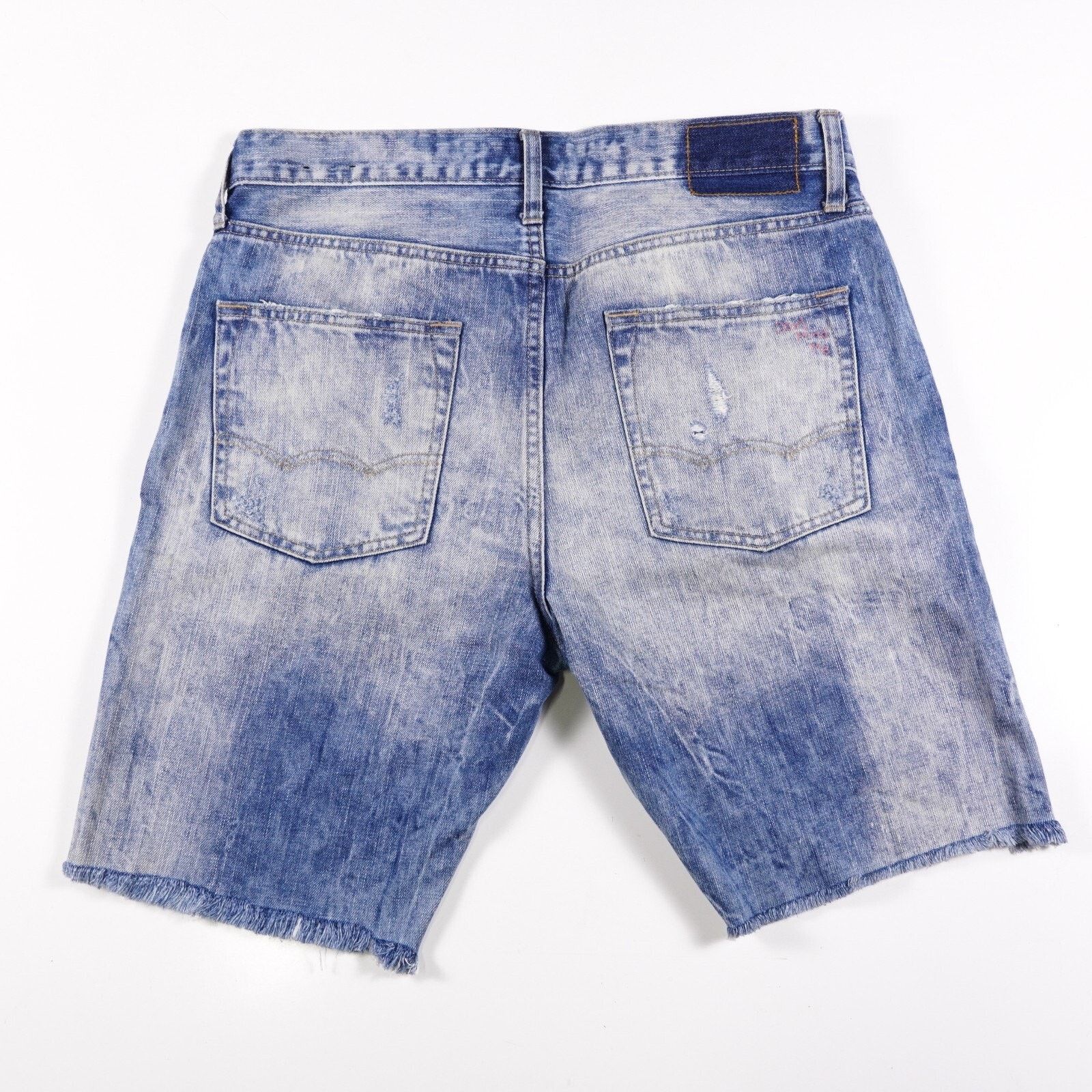 American Eagle Outfitters American Eagle Distressed Denim Jeans Straight Leg Shorts 32 Size US 32 / EU 48 - 9 Thumbnail