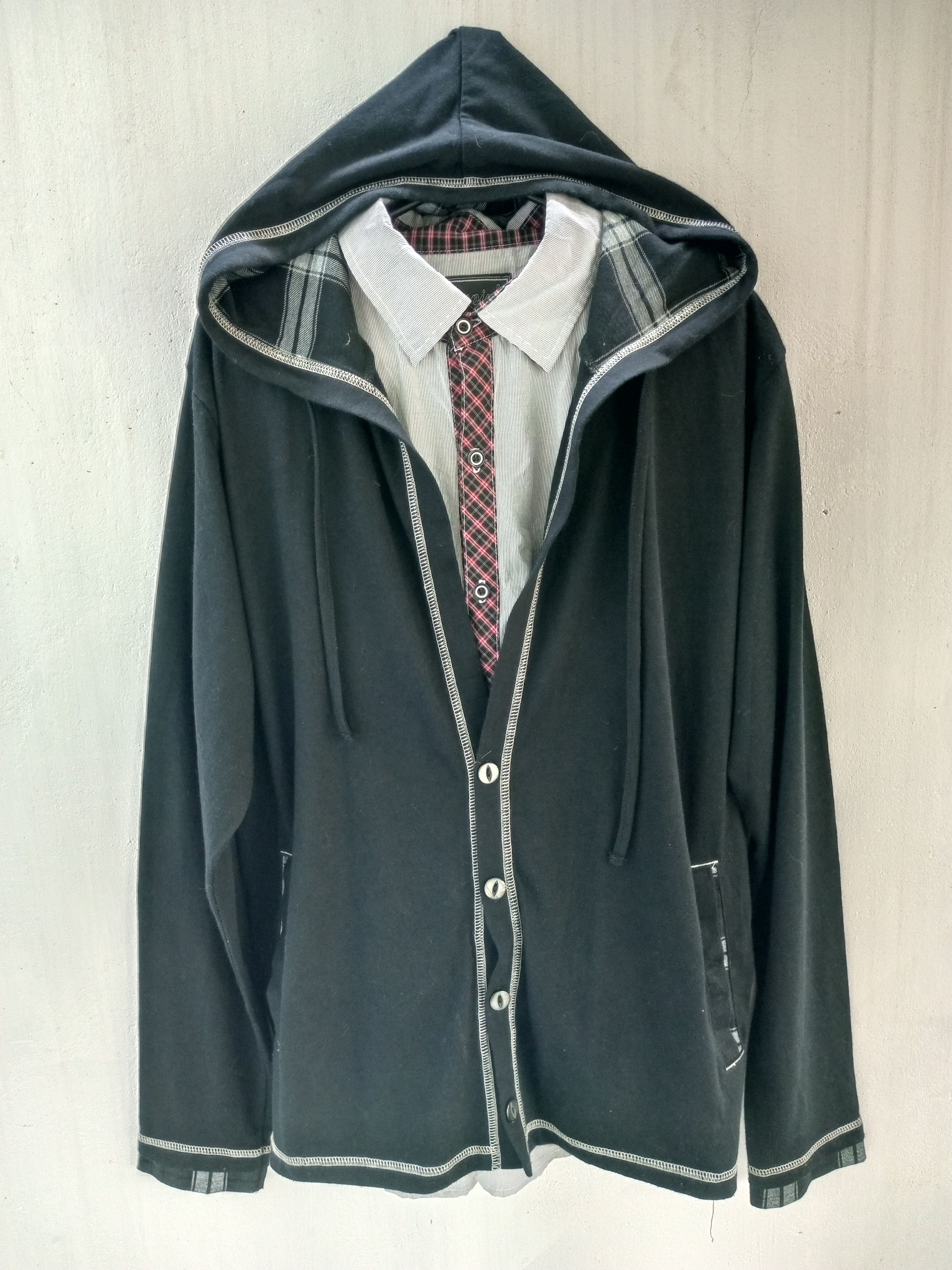 Japanese Brand JAPANESE DOUBLE LAYER LONG SLEEVE LGB STYLE Size US M / EU 48-50 / 2 - 1 Thumbnail