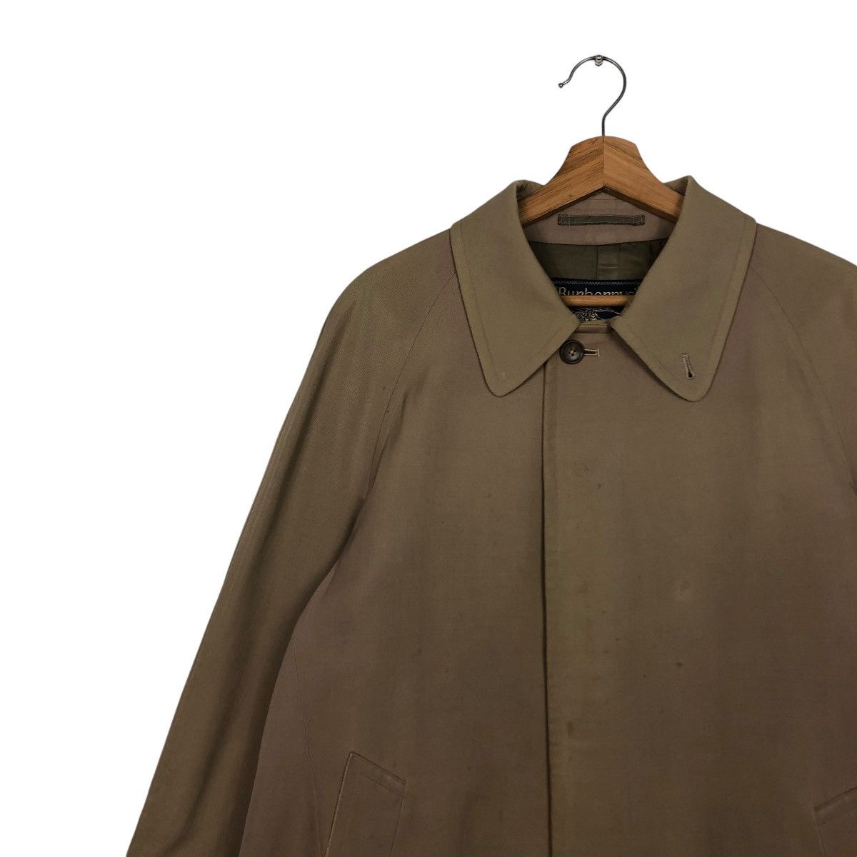 Burberry 🔥VINTAGE LONG JACKET BUTTON BURBERRYS Size US M / EU 48-50 / 2 - 10 Thumbnail
