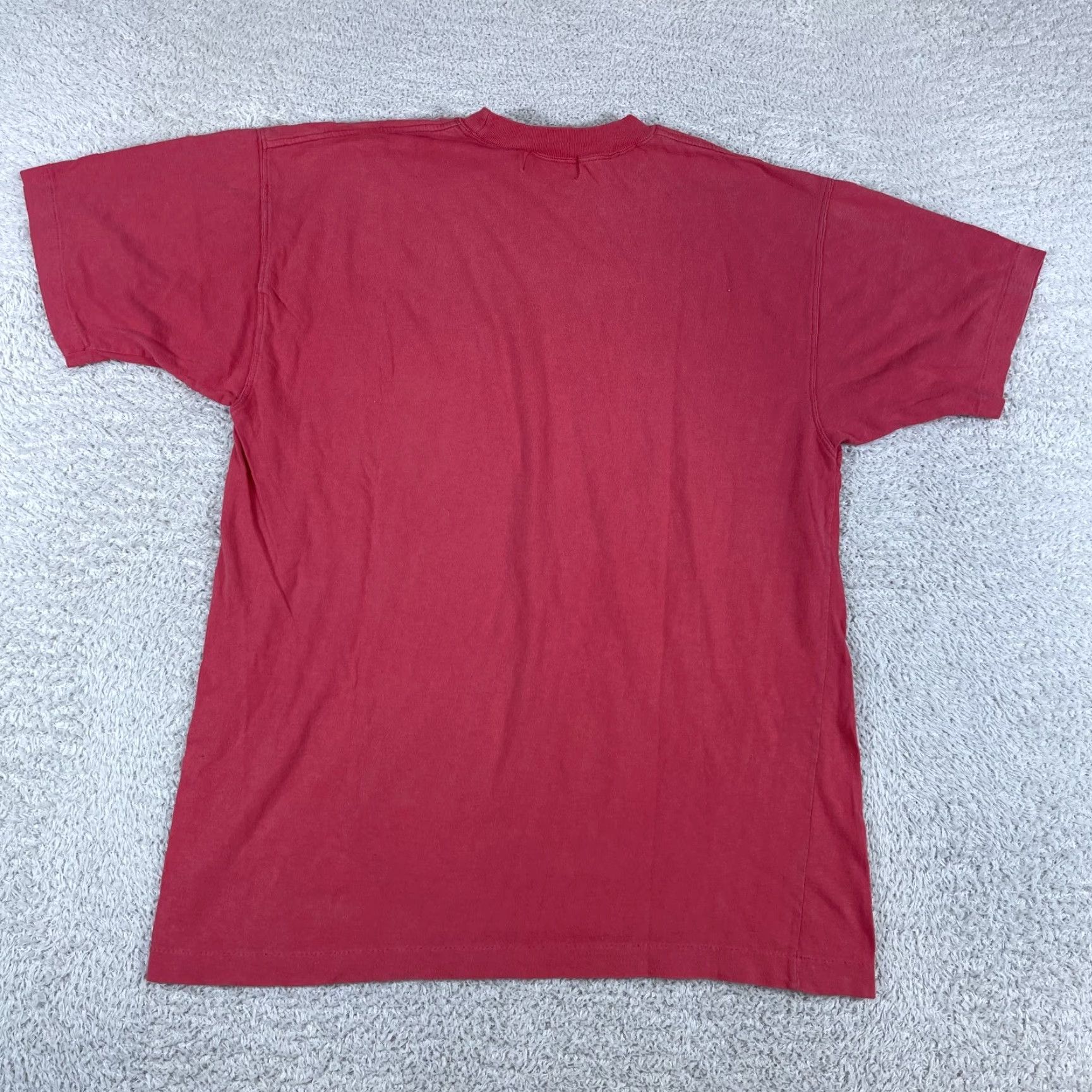 Vintage VINTAGE 90's Basic Gear T-Shirt Mens Small Red Pocket Oversized Y2K Skate Grunge Tee Size US S / EU 44-46 / 1 - 2 Thumbnail