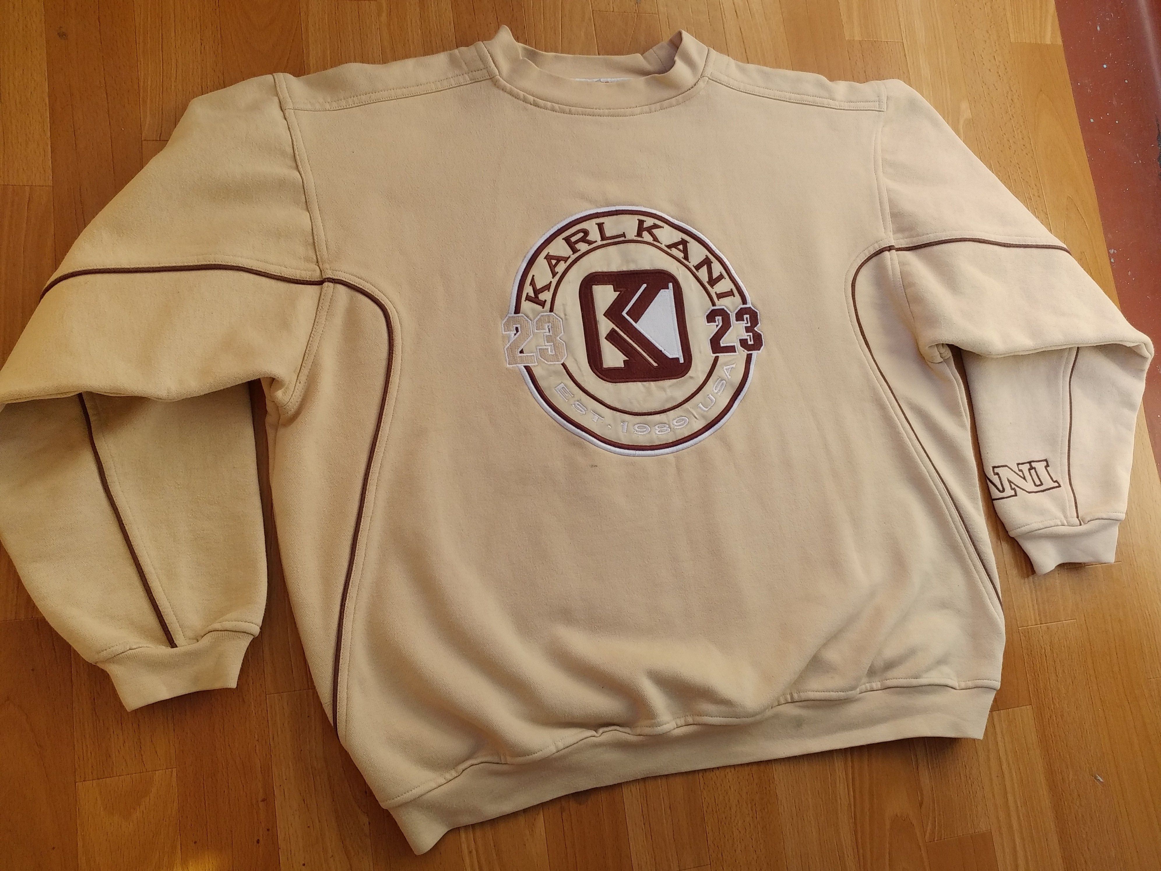 Karl Kani KARL KANI sweatshirt, vintage 90s hip hop, skater size L Size US L / EU 52-54 / 3 - 9 Thumbnail