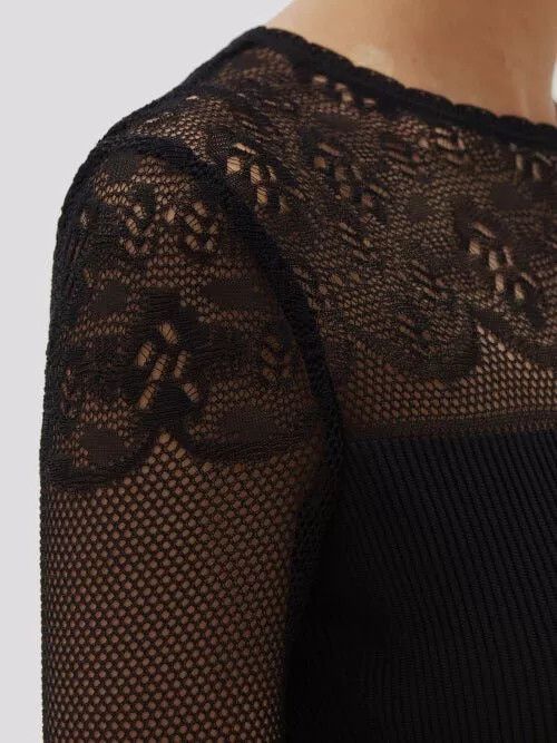 Alexander McQueen o1y0225 Maxi Dress in Black Size S / US 4 / IT 40 - 2 Thumbnail
