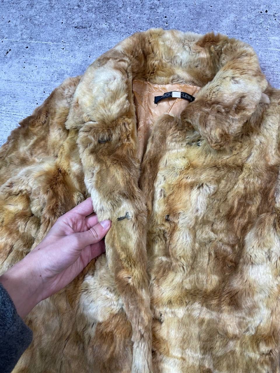 Hysteric Glamour Vintage 00s Crazy Faux Fur Women Coat Jacket Y2K Size M / US 6-8 / IT 42-44 - 4 Thumbnail