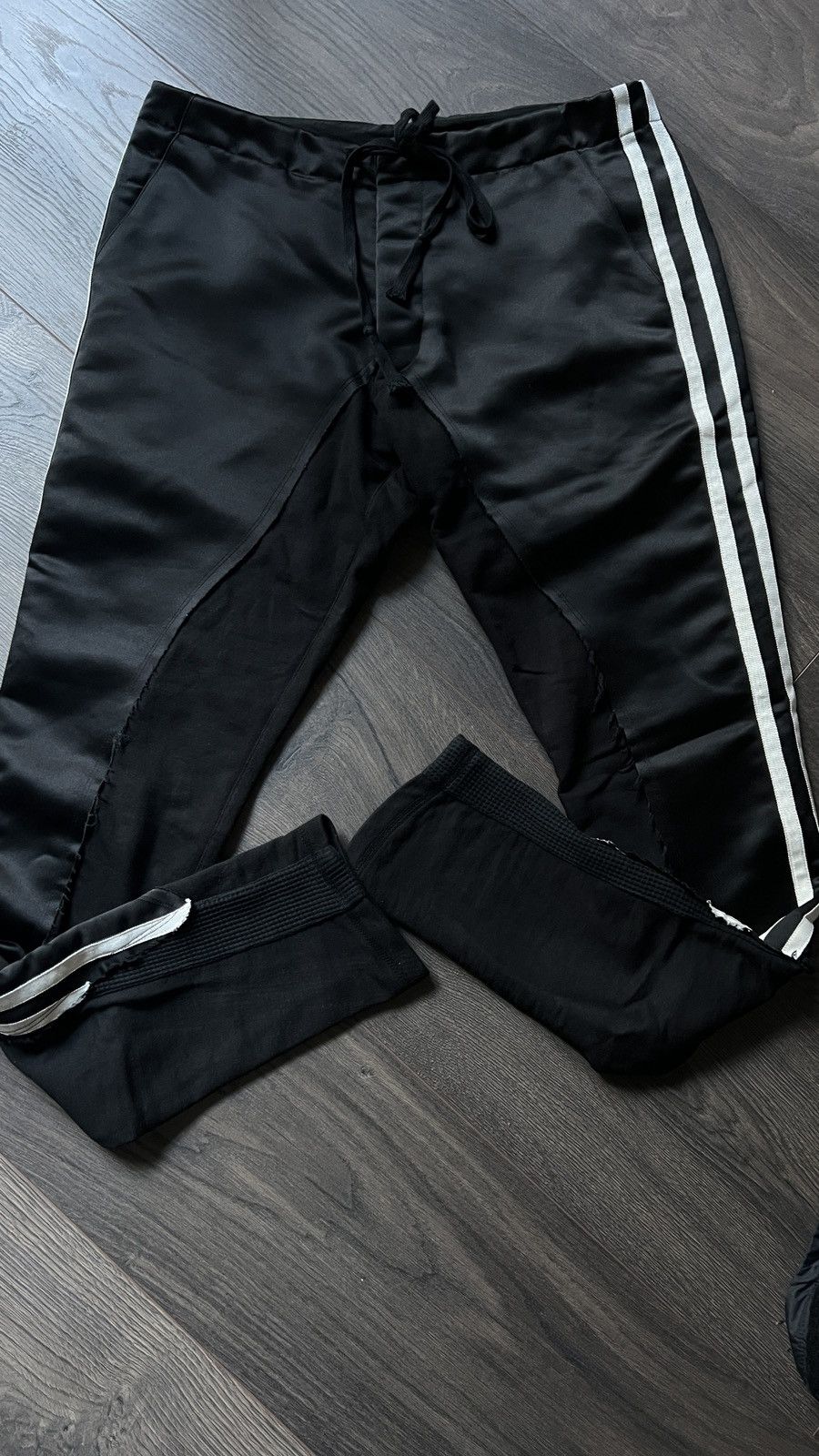 Greg Lauren Greg Lauren 50/50 Long Slim Track Pants Size US 32 / EU 48 - 1 Thumbnail