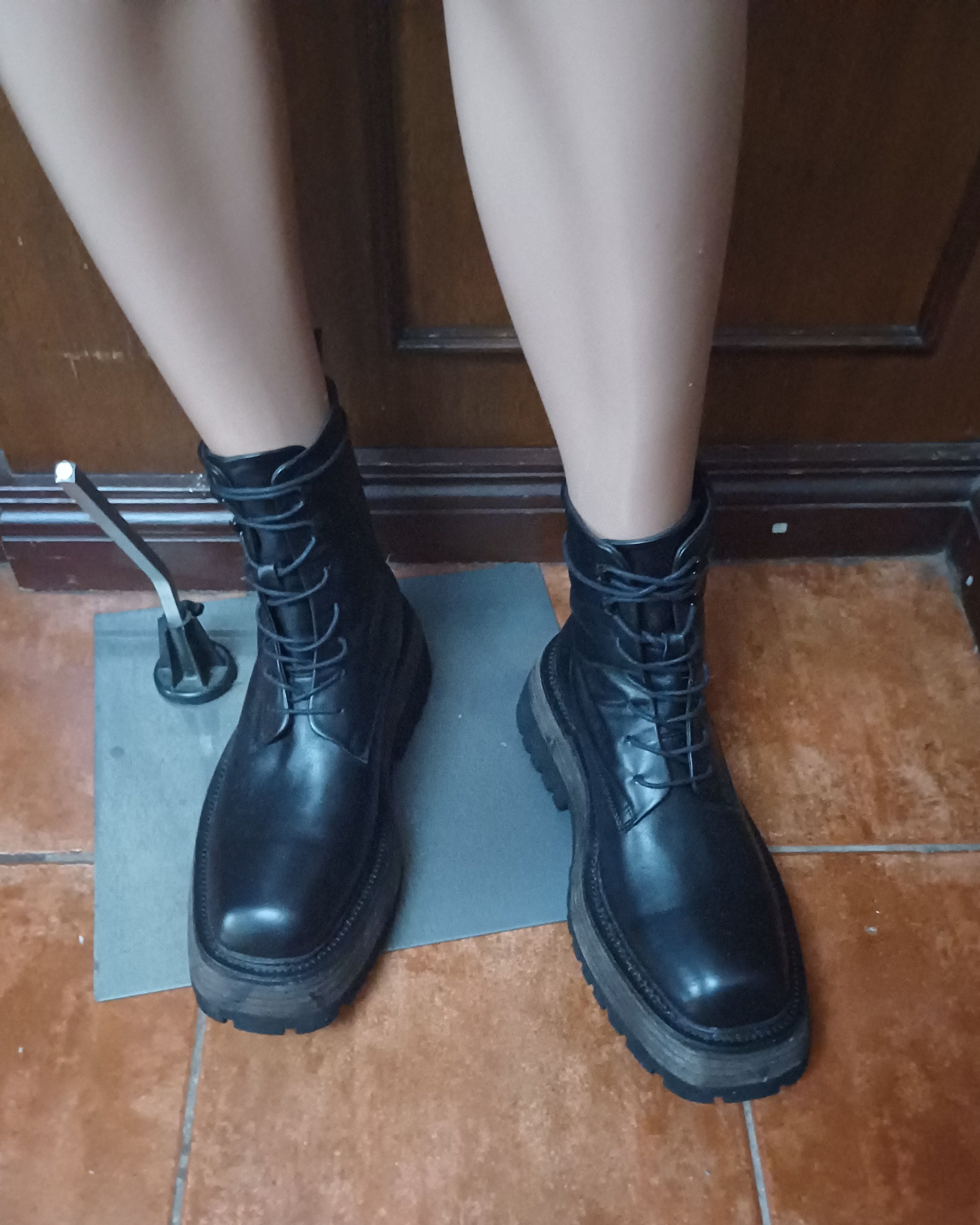 Marsell Marsèll Black Quadrarmato Boots Size US 11 / EU 44 - 4 Thumbnail