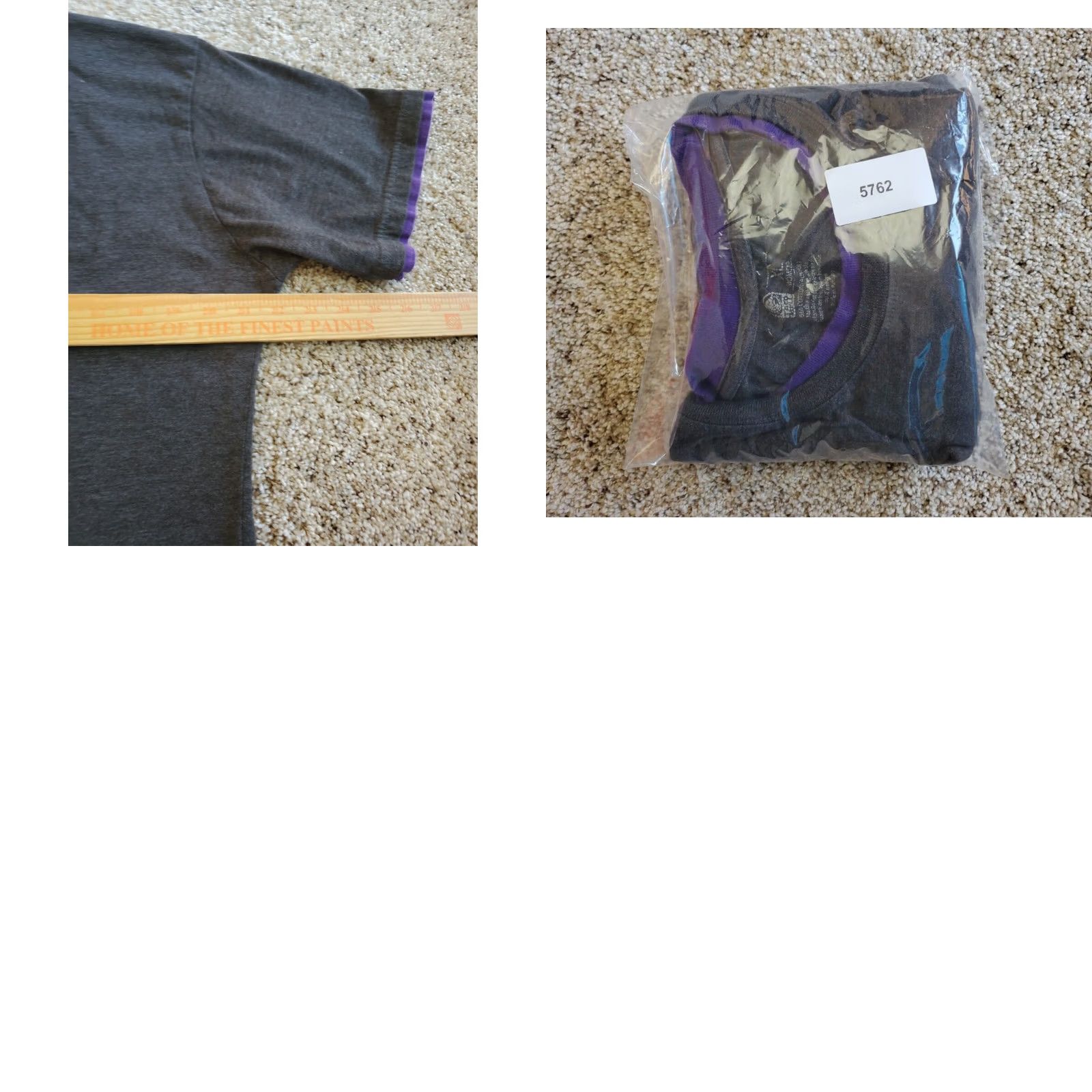 Bell Taco Bell T Shirt XL Women Gray Emoji Graphic Purple Trim Short Sleeve Crew Neck Size XL / US 12-14 / IT 48-50 - 8 Thumbnail