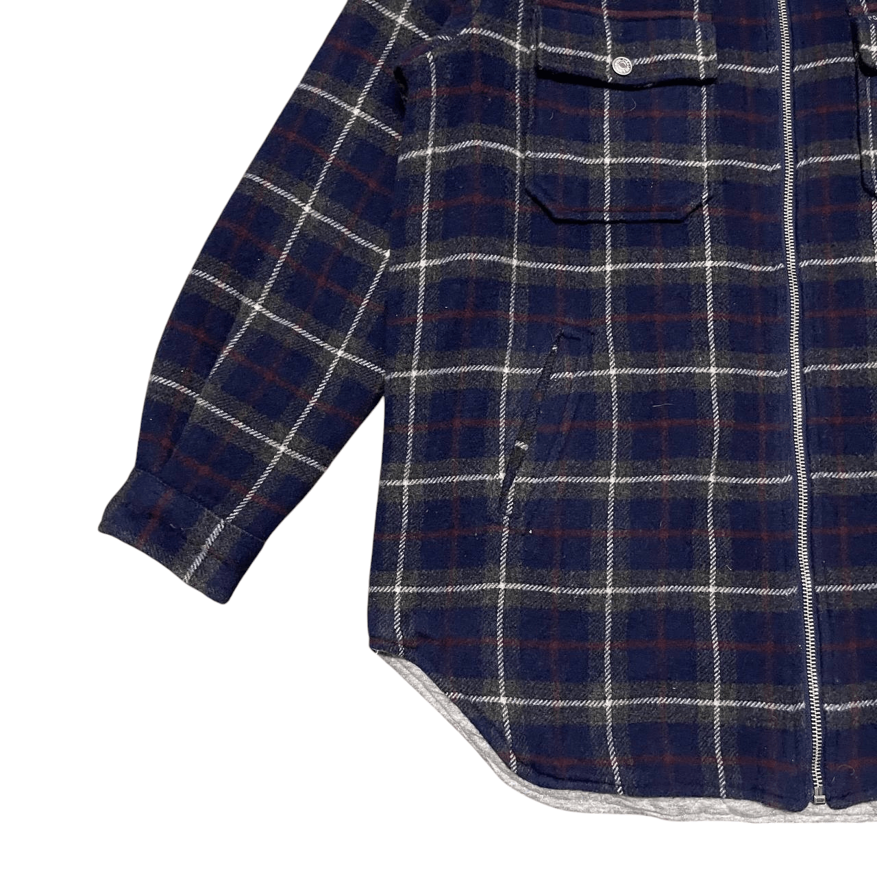 Polo Ralph Lauren Vintage Polo Ralph Lauren Plaid Check Wool Jacket Size US L / EU 52-54 / 3 - 3 Thumbnail