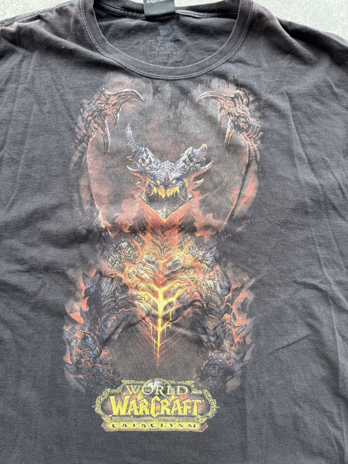 Band Tees × Vintage Y2K World of Warcraft Cataclysm Tee Size US XL / EU 56 / 4 - 2 Thumbnail