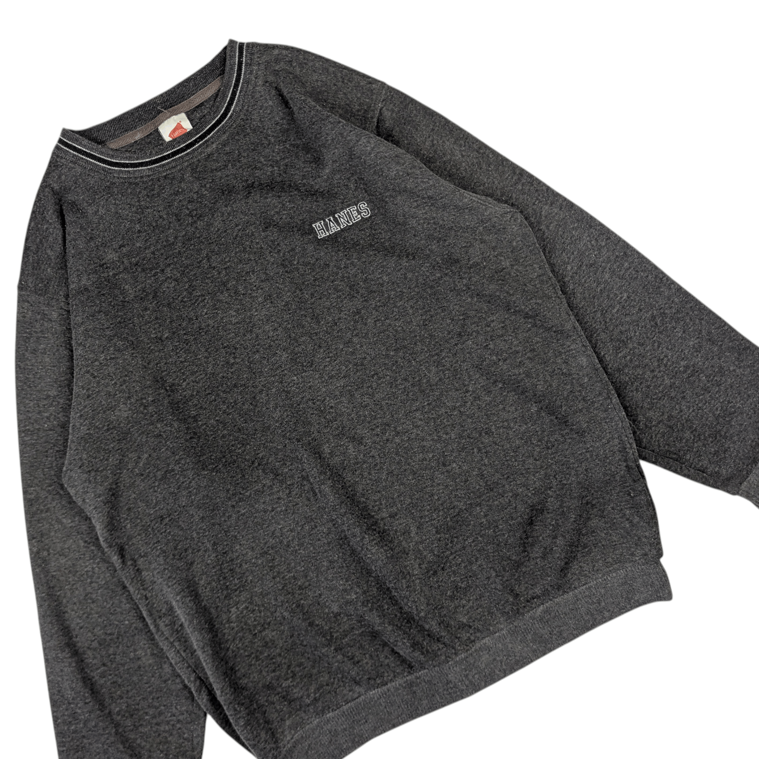 Hanes Vintage 2000's HANES Dark Grey Plain Sweatshirts Size US M / EU 48-50 / 2 - 5 Thumbnail