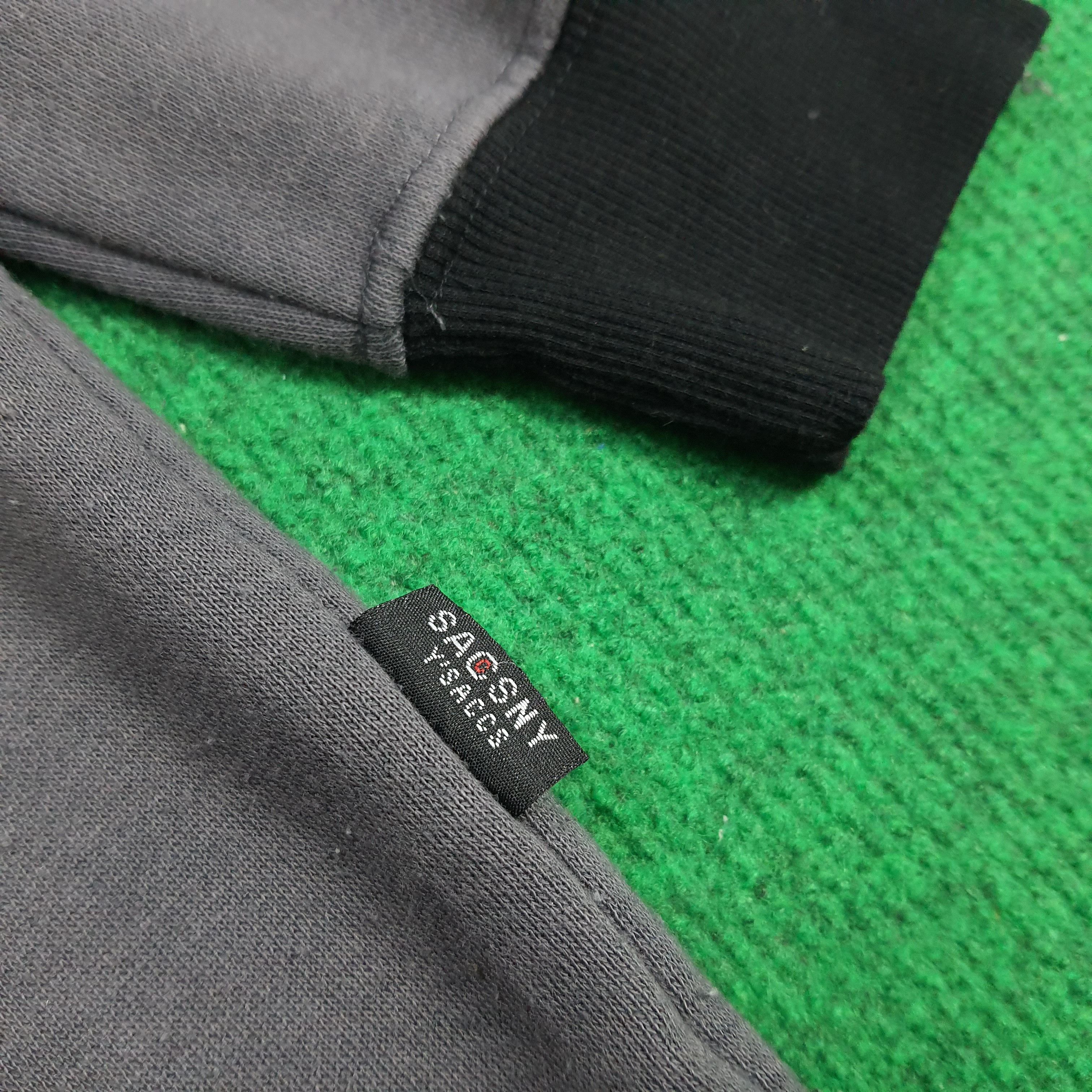 Vintage × Y's × Yohji Yamamoto Vintage SACSNY Y'SACCS Yohji Custom Y's Logo Sweatshirt Size US L / EU 52-54 / 3 - 6 Thumbnail
