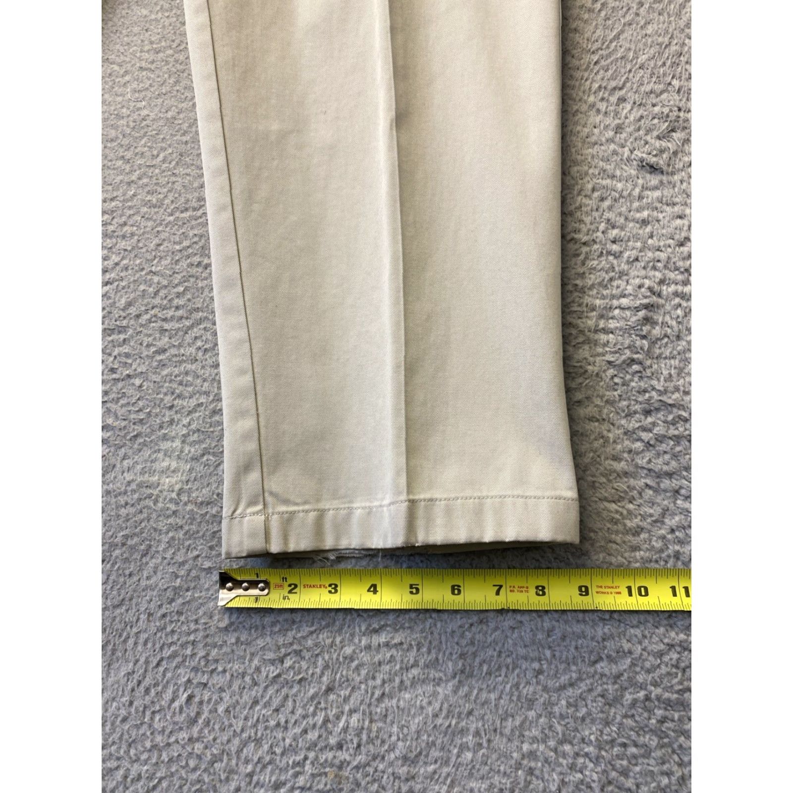Vintage VINTAGE LL Bean Chino Pants Mens 40x30 Light Khaki Trousers / 166-4 Size US 40 / EU 56 - 7 Thumbnail