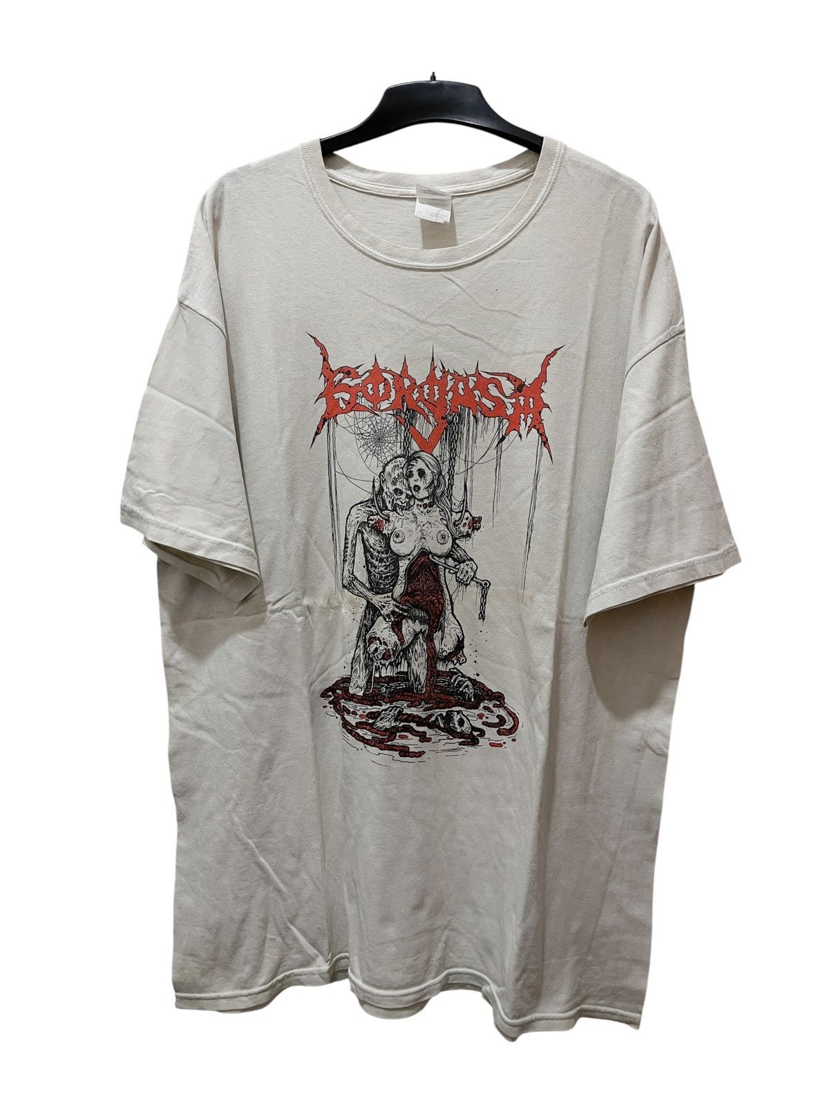 Band Tees Vintage 2000s Gorgasm Erotic Dislimbing Brutal death metal Size US XL / EU 56 / 4 - 1 Thumbnail