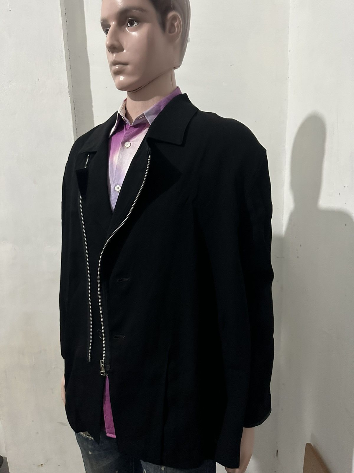 Issey Miyake Rare!!! Archives Issey Miyake Tsumori Chisato Zipped Blazers Size 38S - 5 Thumbnail
