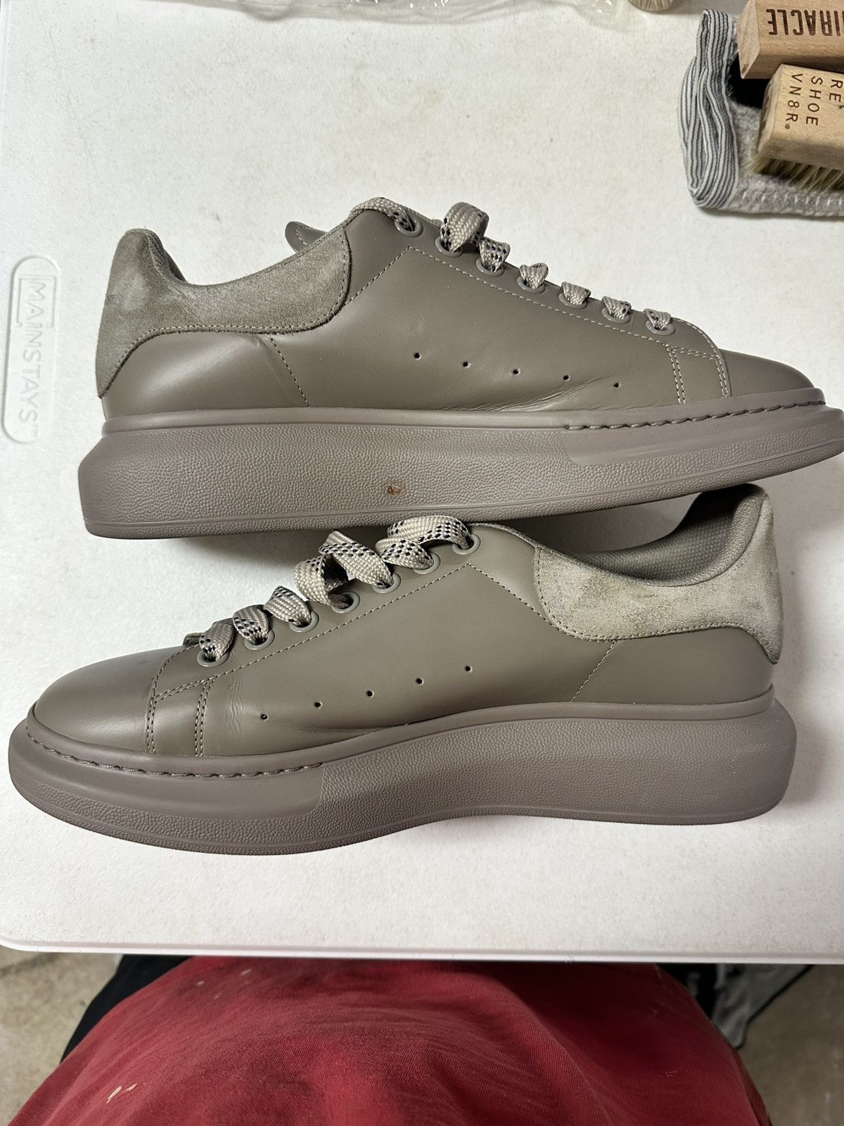 Alexander McQueen Alexander McQueen pewter Size US 11.5 / EU 44-45 - 2 Thumbnail
