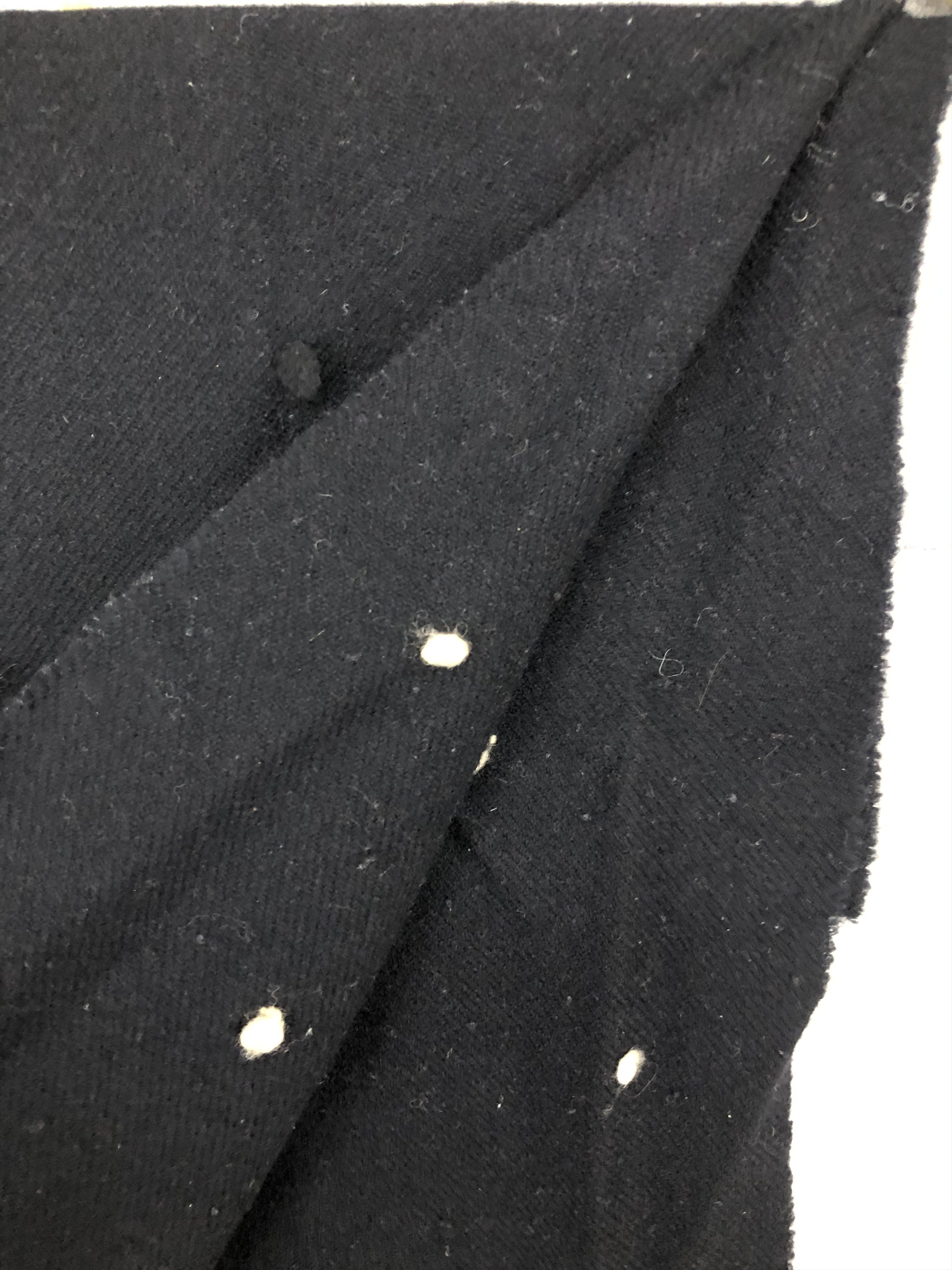 Japanese Brand Mimis Black Cashmere Scarf Muffler Neck scarf Size ONE SIZE - 4 Thumbnail