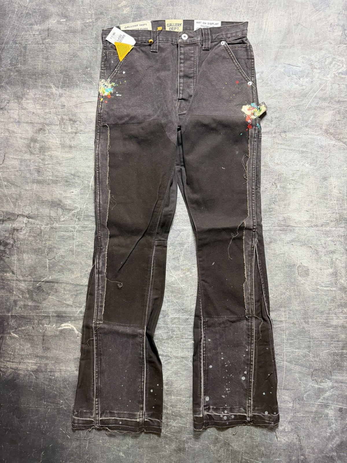 Gallery Dept. Gallery Dept. LA Flare Carpenter Pants in Brown Size US 31 - 1 Thumbnail