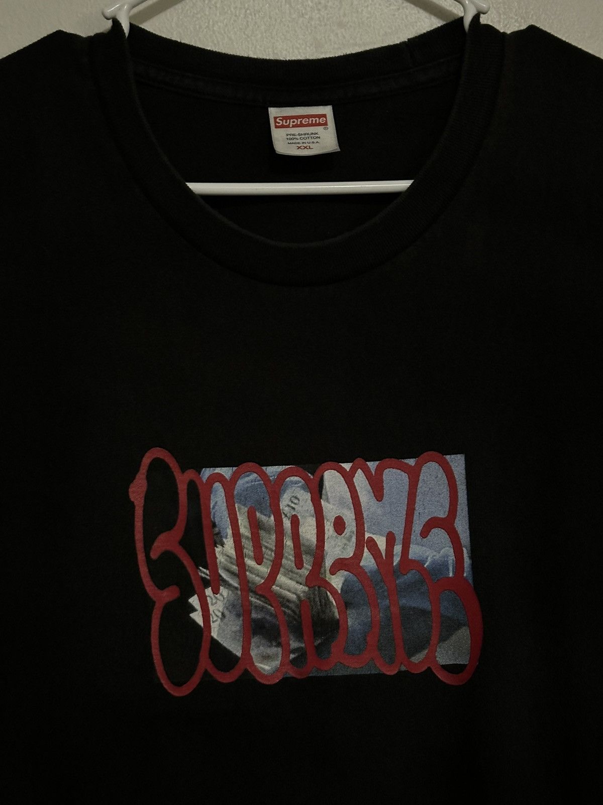 Supreme Supreme Payment Tee Size US XXL / EU 58 / 5 - 2 Thumbnail
