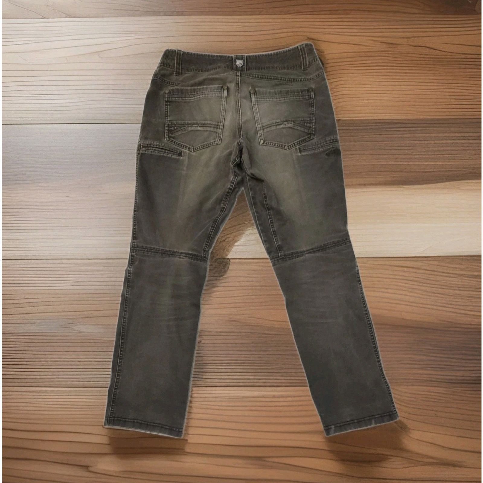 Kuhl Kuhl Pants Mens The Law Jean Rugged Premium Denim 31 (32×29) Size US 31 - 2 Thumbnail