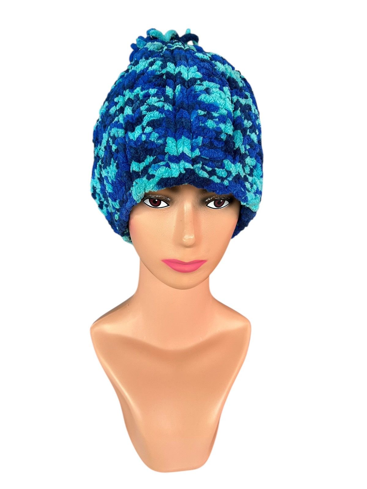 Kapital Crochet Knitted Handmade Beanie Hats Size ONE SIZE - 4 Thumbnail