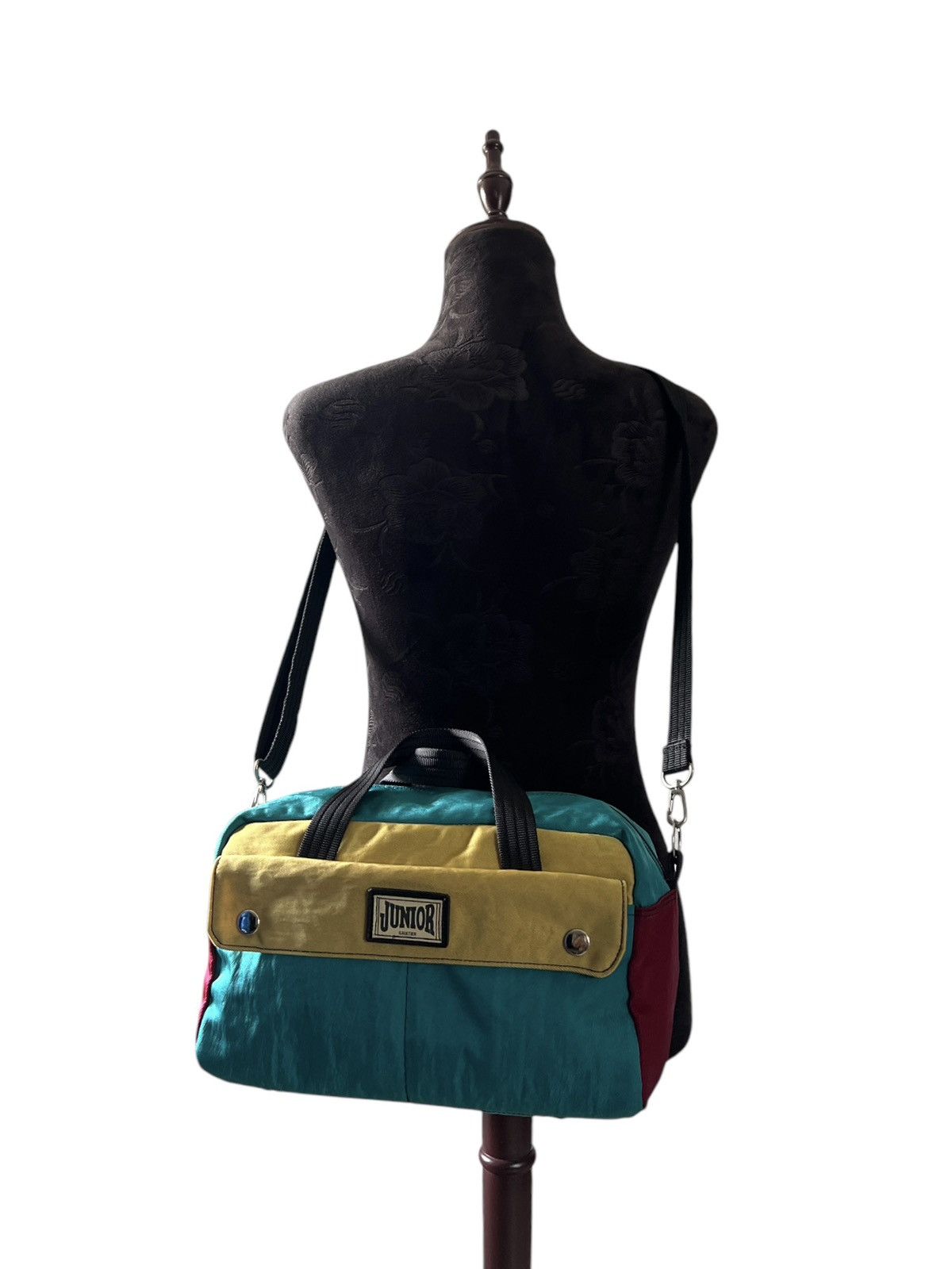 Jean Paul Gaultier 1990 Junior Gaultier Multicolour Cuboid 2-Way Bag Size ONE SIZE - 1 Thumbnail