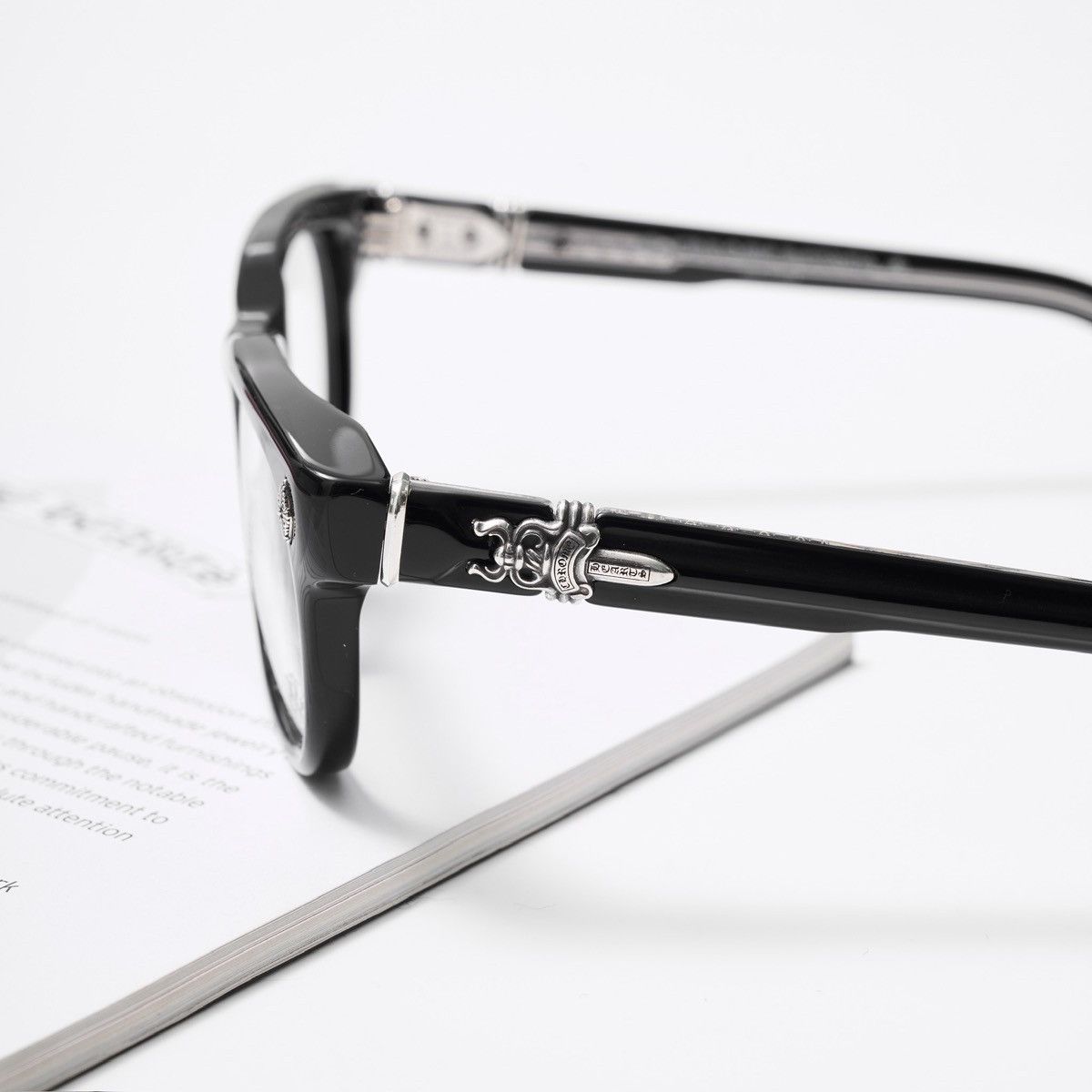 Chrome Hearts CHROME HEARTS DOOABLE BLACK GLASSES Size ONE SIZE - 3 Thumbnail