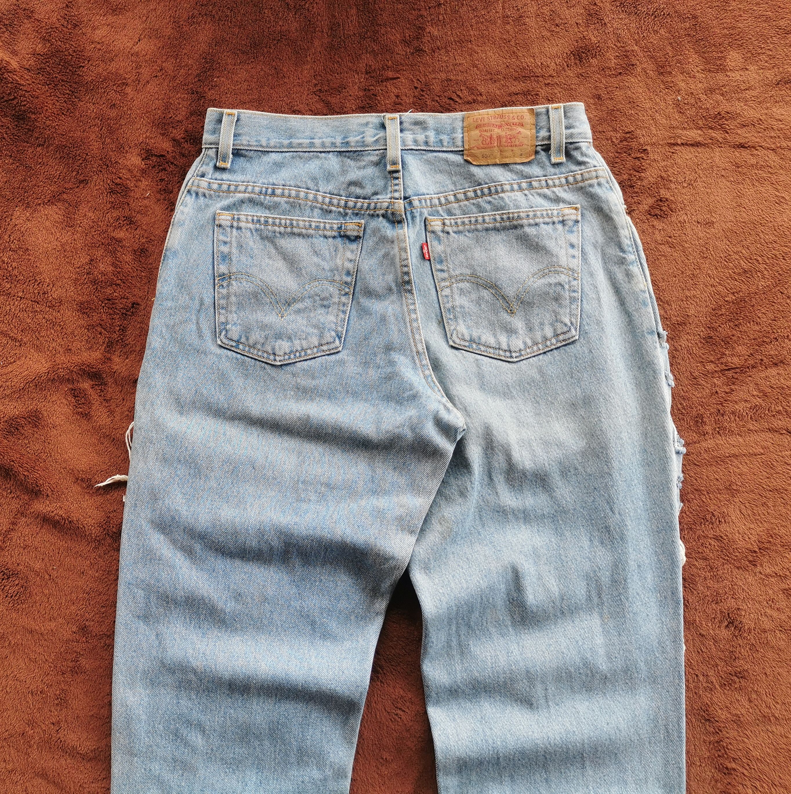 Acne Studios thrashed ripped levis style acne studios Size US 31 - 2 Thumbnail