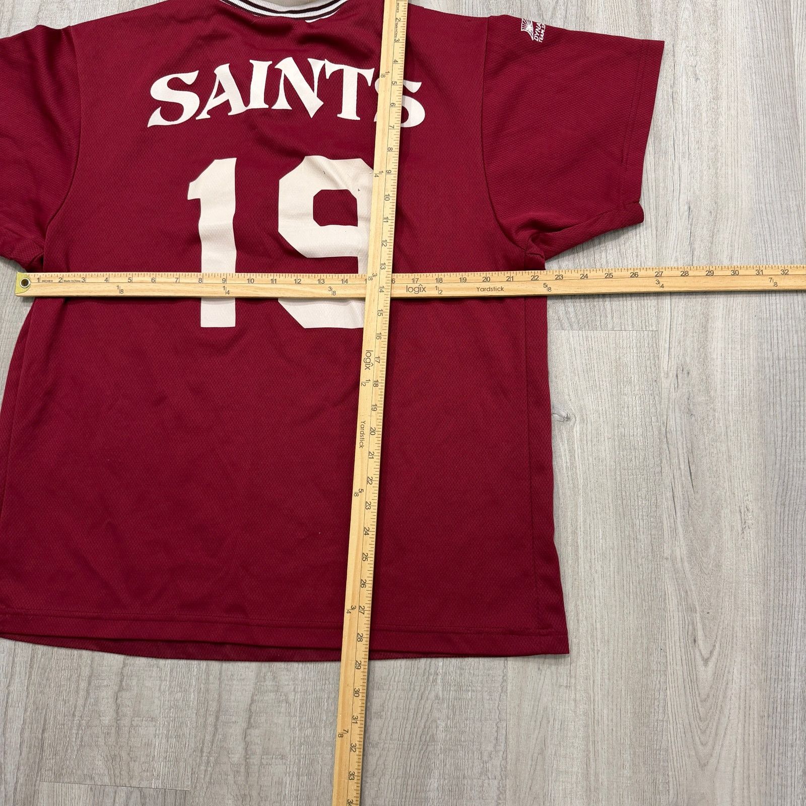 Vintage Vintage Dynamic Soccer Collared Jersey Medium Red White 90s Size US M / EU 48-50 / 2 - 8 Thumbnail