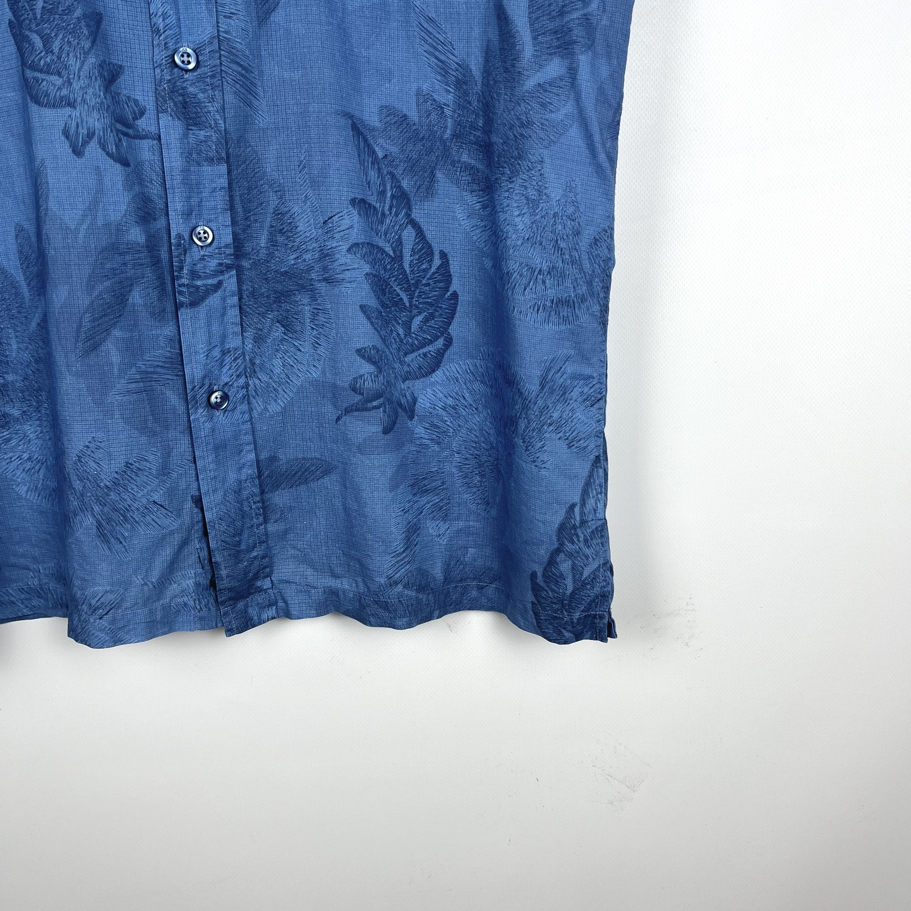 Ermenegildo Zegna Designer Ermenegildo Zegna Button Up Floral Pattern Shirt Size US M / EU 48-50 / 2 - 3 Thumbnail