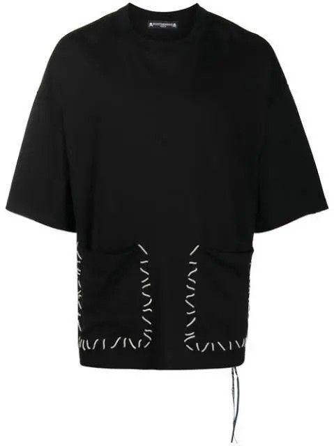 Mastermind World Mastermind World - Big Pocket Embroidered T-Shirt Size US L / EU 52-54 / 3 - 11 Thumbnail