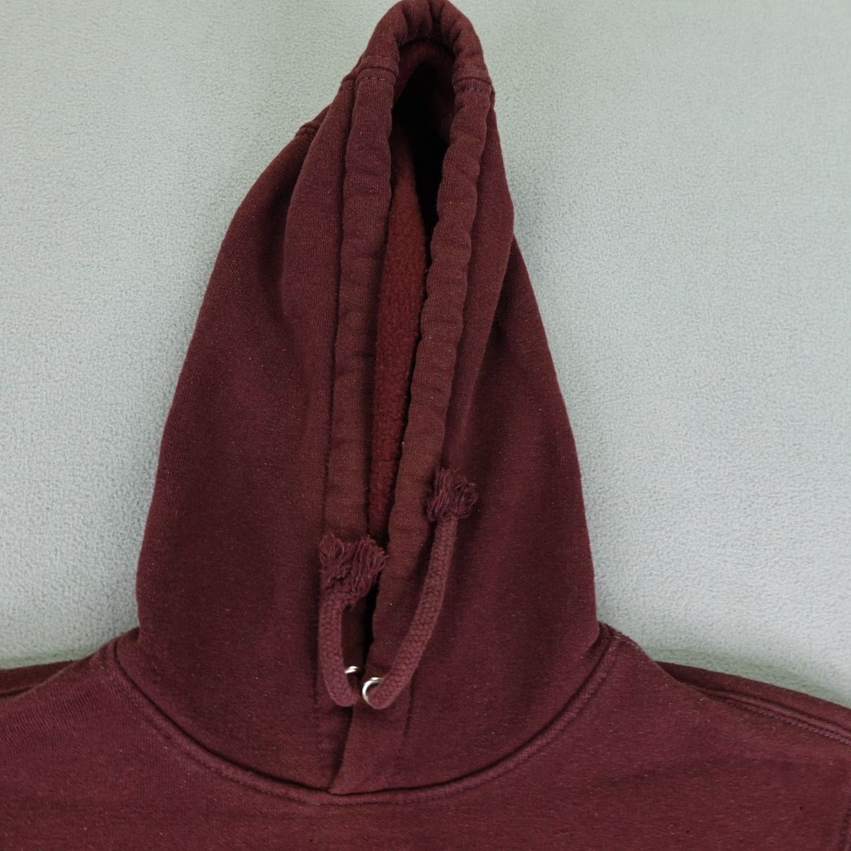 Carhartt VINTAGE Carhartt Hoodie Mens Small Red Burgundy Loose Fit Logo Midweight Sweatshirt Pullover Hooded Pockets Knit Cotton Polyester Regular Size US S / EU 44-46 / 1 - 2 Thumbnail