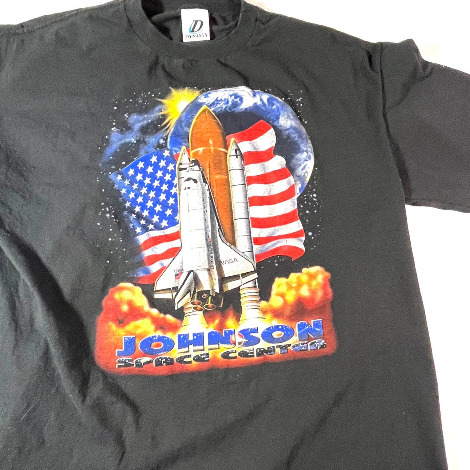 Vintage VTG 1990’s Made in USA Johnson Space Centre Graphic Tee XL Size US XL / EU 56 / 4 - 5 Thumbnail