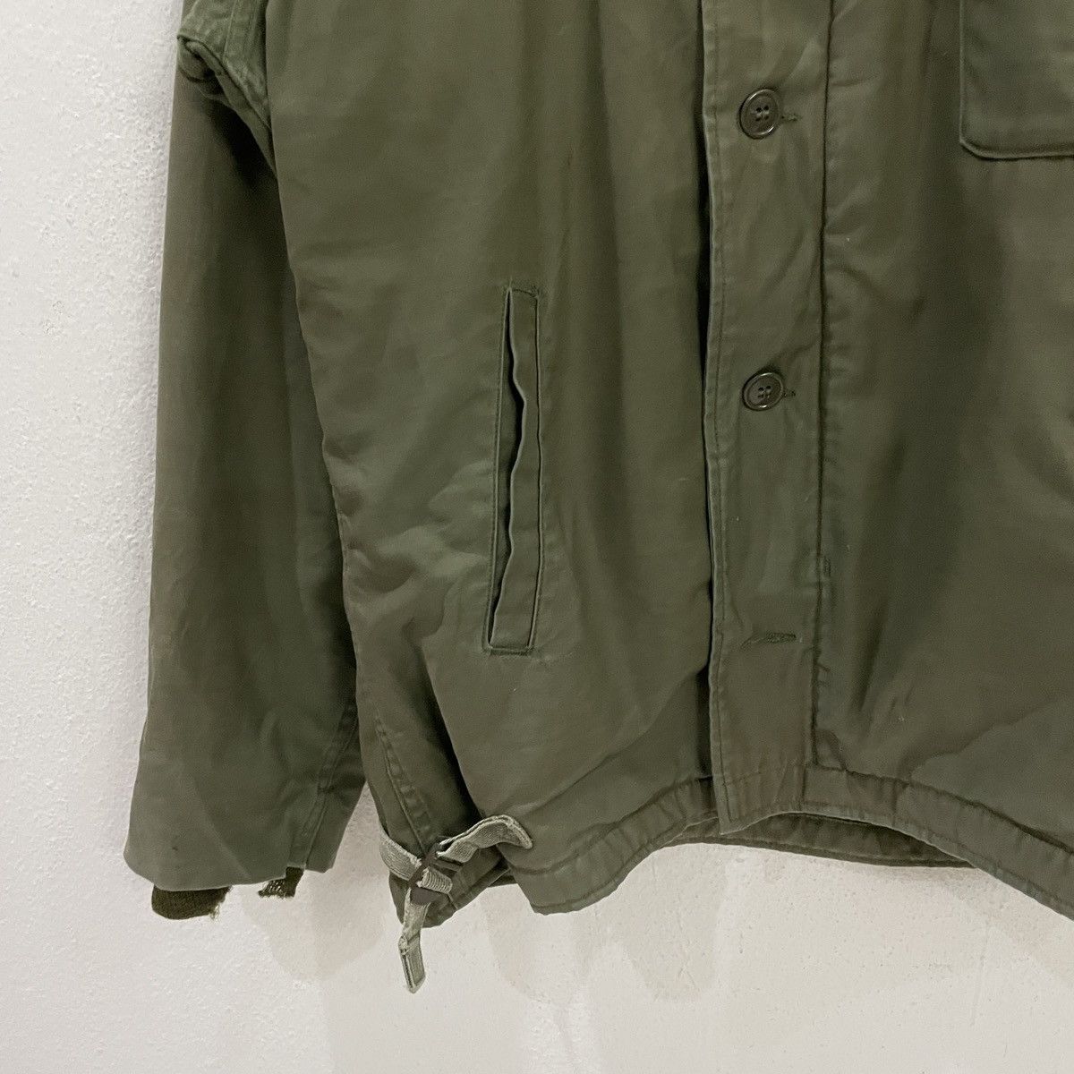 American Apparel Vintage 90s US Military Cold Weather Jacket OG DLA Issue Size US M / EU 48-50 / 2 - 10 Thumbnail