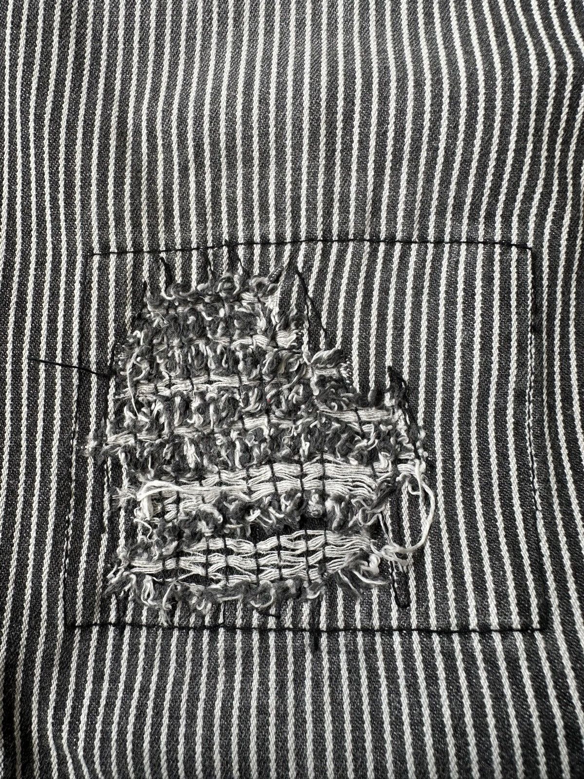 Japanese Brand [32/40] 00s Back & Forth boro wabash stripe jeans Size US 32 / EU 48 - 23 Thumbnail