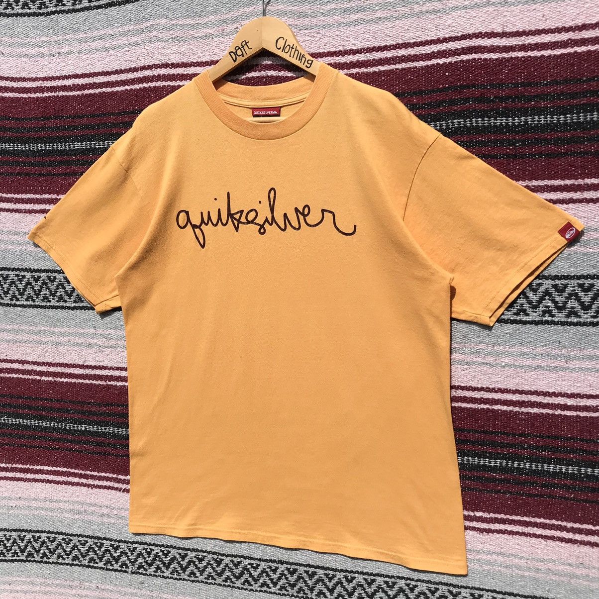 Quiksilver × Vintage Vintage Quiksilver Signature Shirt Quiksilver Surfboards Size US L / EU 52-54 / 3 - 3 Thumbnail