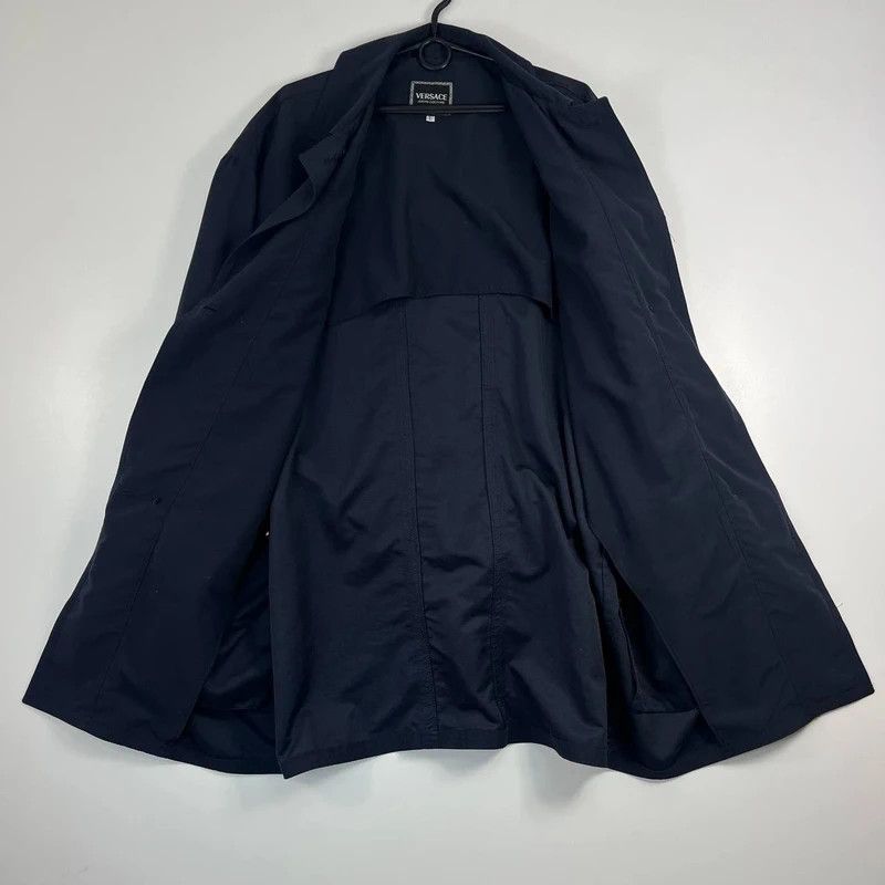Versace Vintage Versace Jeans Couture Jacket Navy Gold Buttons L Size US L / EU 52-54 / 3 - 7 Thumbnail