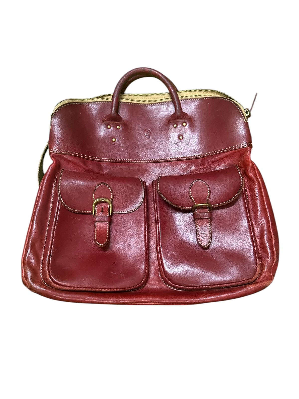 Japanese Brand Porco Rosso leather bag 2 ways Size ONE SIZE - 3 Thumbnail