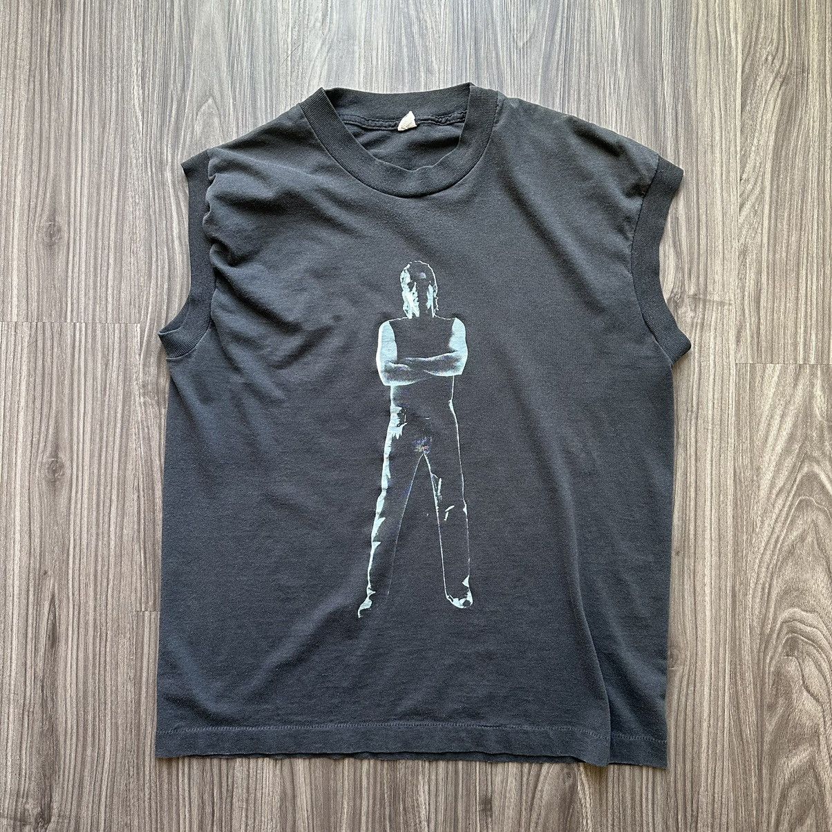 image of Band Tees x Vintage 1989 Vintage Lou Reed "new York" Tank Top in Black, Men's (Size XL)