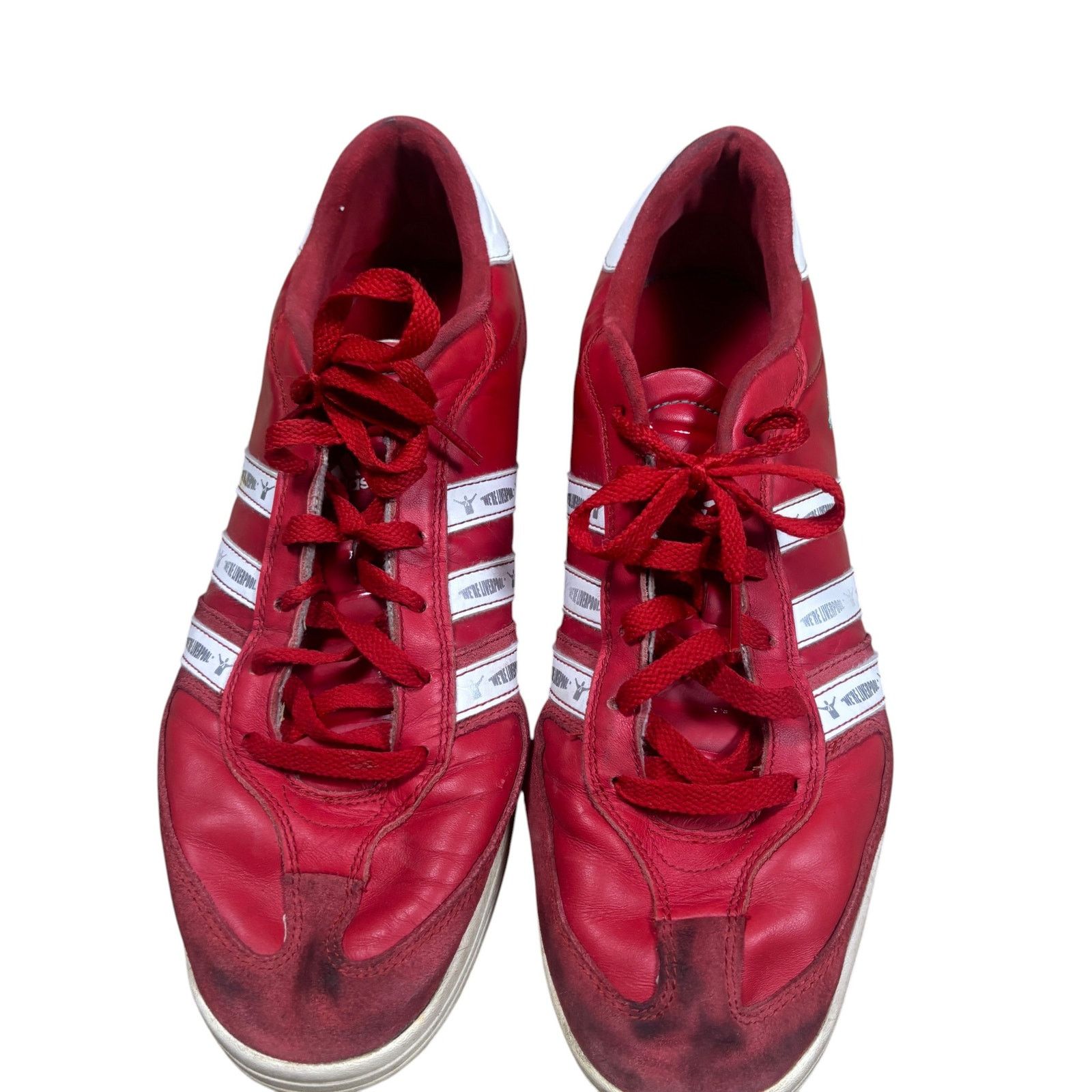 Adidas vintage y2k 2008 Adidas Liverpool Samba mens 12.5 soccer Size US 12.5 / EU 45-46 - 6 Thumbnail