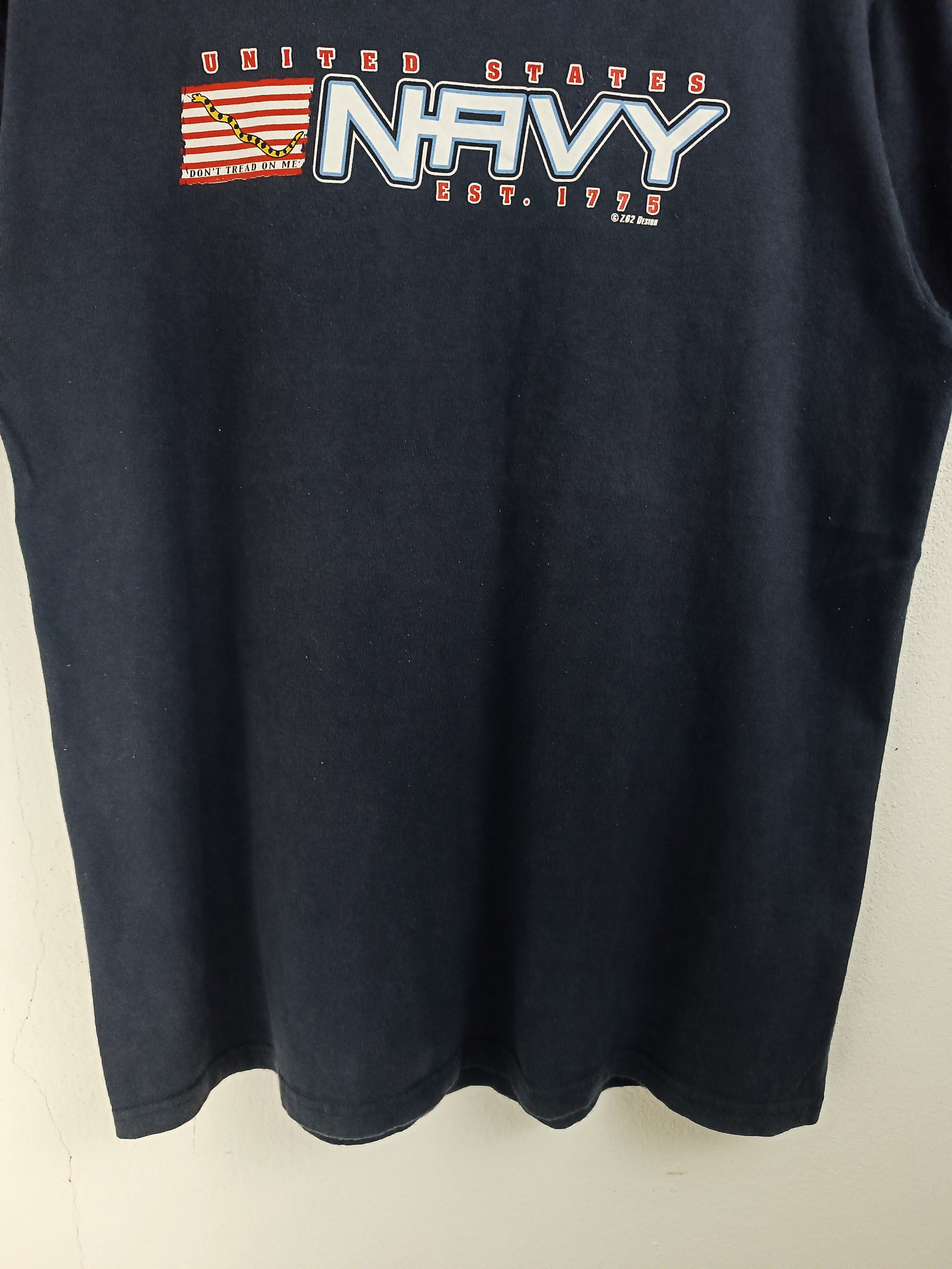 Vintage VINTAGE NAVY DON'T TREAD ON ME MARINE CORP USA Size US M / EU 48-50 / 2 - 7 Thumbnail