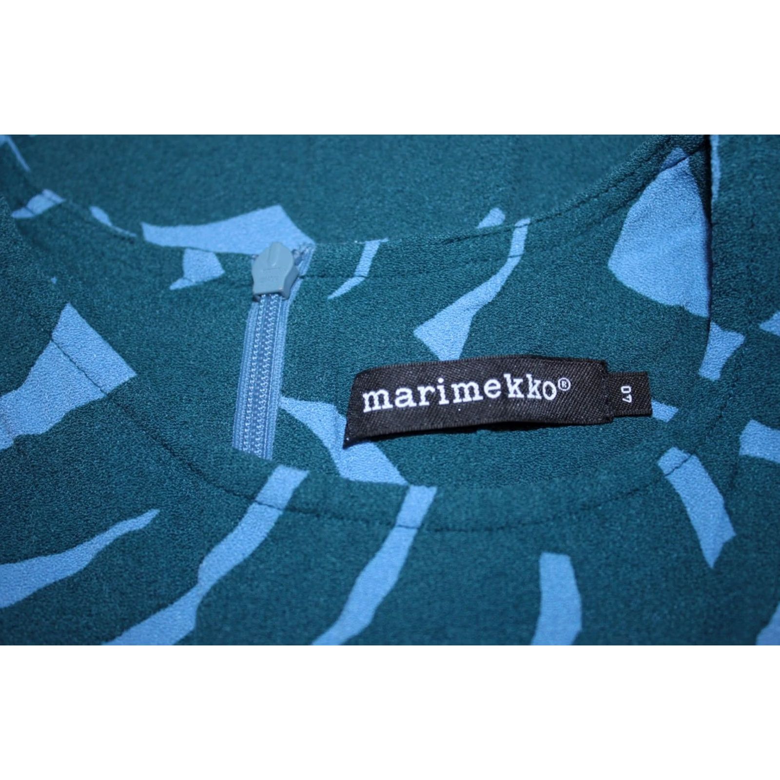 Marimekko Marimekko Blue Blouse Tunic Size 40 Womens Shirt Size S / US 4 / IT 40 - 5 Thumbnail