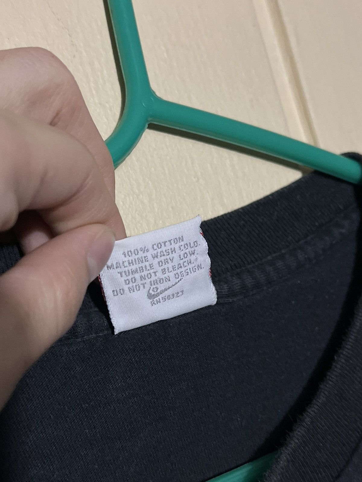 Nike XL 1980 Nike Single Stitch Jordan Shirt Black Gray White tag Size US XL / EU 56 / 4 - 5 Thumbnail