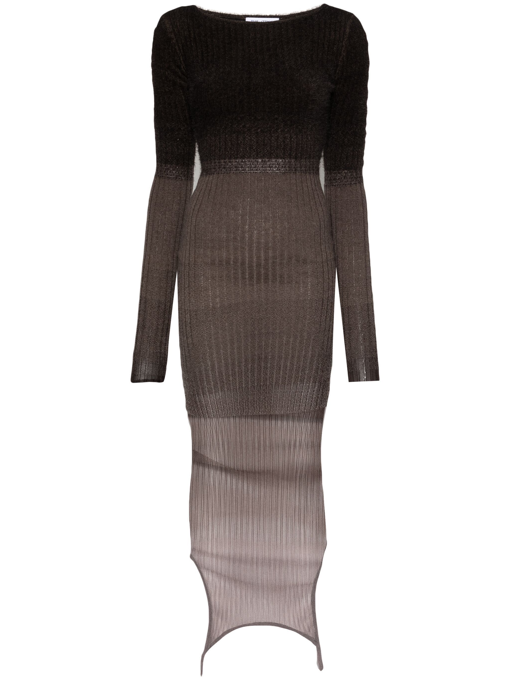 The Attico o1s22i1n1024 Gradient Knit Midi Dress in Multicolor Size M / US 6-8 / IT 42-44 - 1 Thumbnail