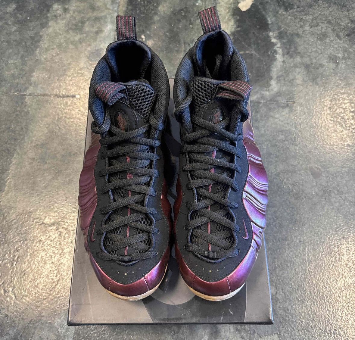 Nike Nike Foamposite Maroon Size US 10.5 / EU 43-44 - 3 Thumbnail
