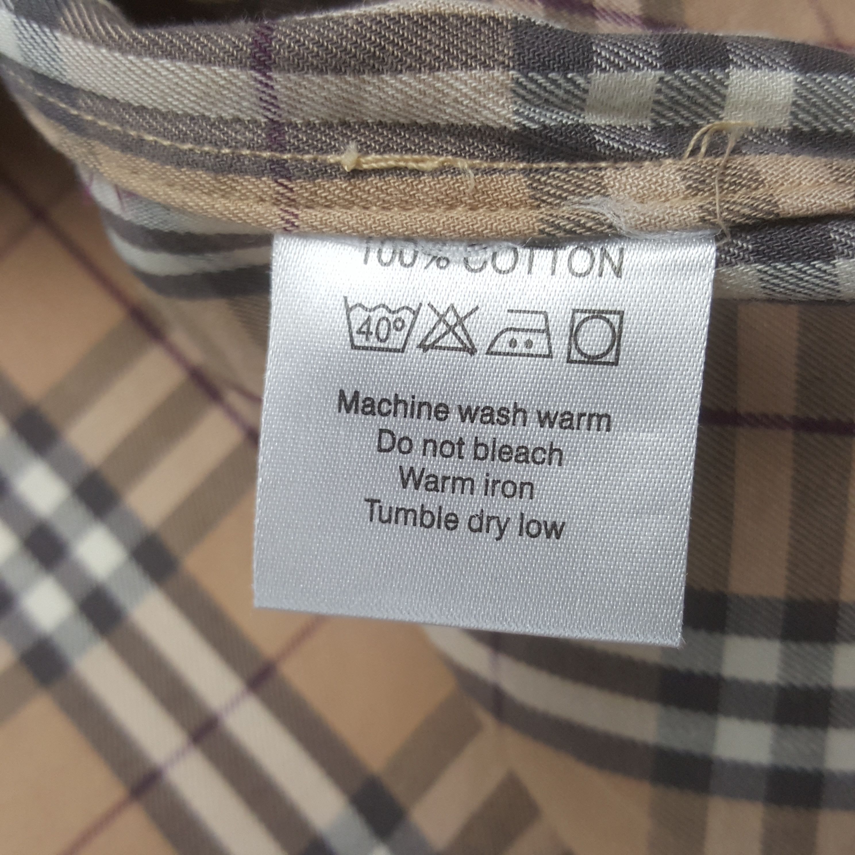 Burberry Vintage Burberry London Nova Check Button Up Shirt Size US M / EU 48-50 / 2 - 8 Thumbnail