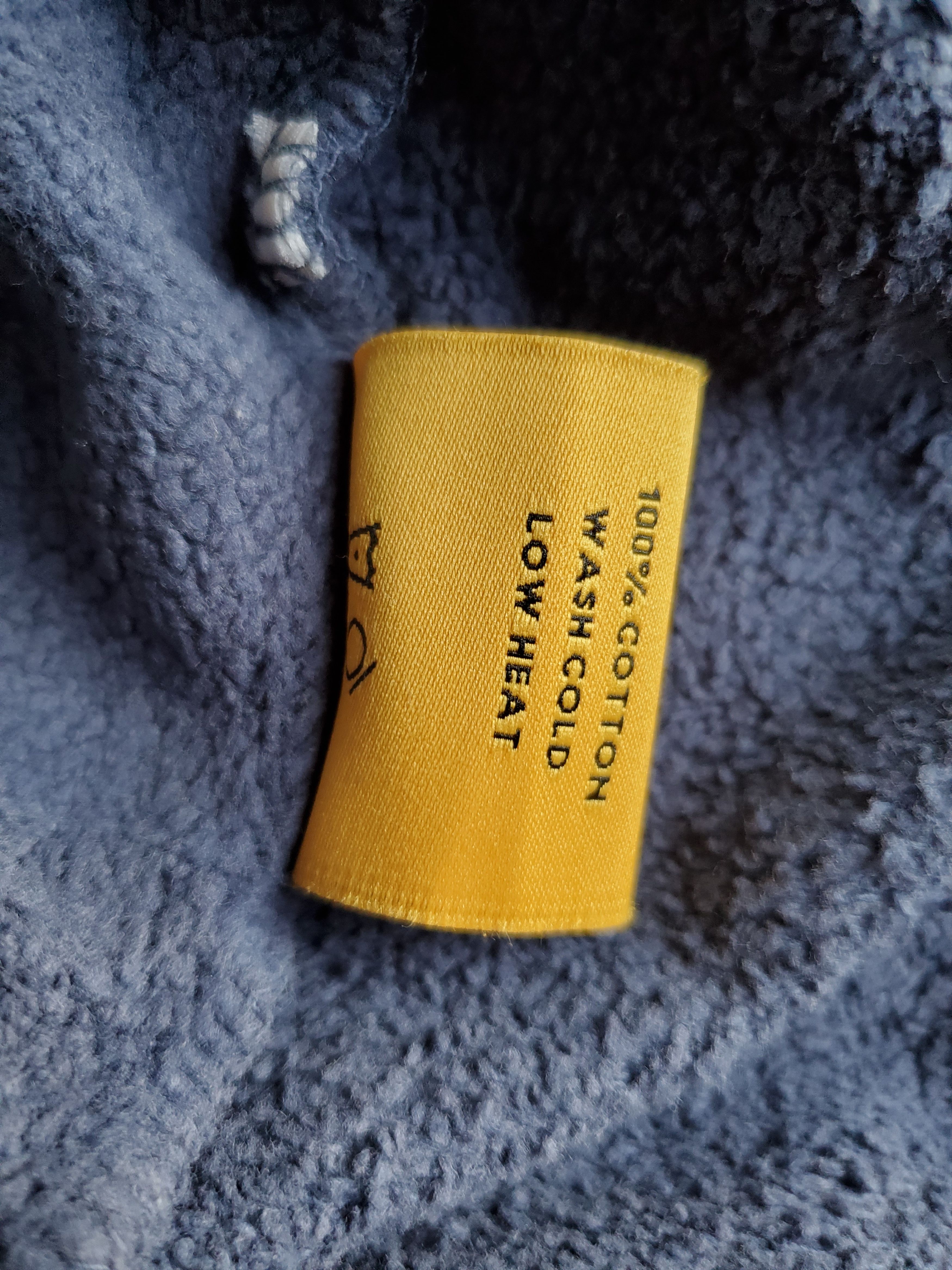 Gallery Dept. Gallery Dept. Sun Faded Zip Up Hoodie Navy Size US M / EU 48-50 / 2 - 6 Thumbnail