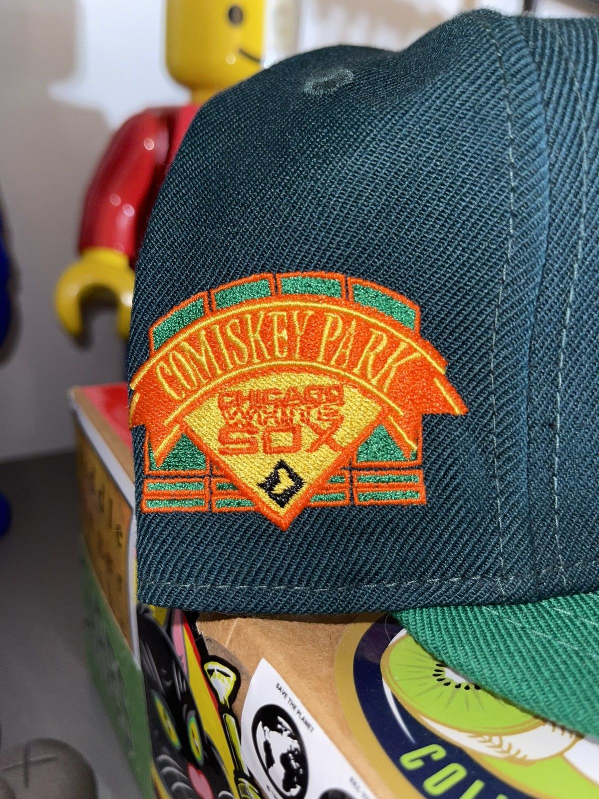 Hat Club × MyFitteds × New Era 7 3/8 MyFitteds Tops Upper Deck Chicago White Sox Grey UV Size 38 - 8 Thumbnail
