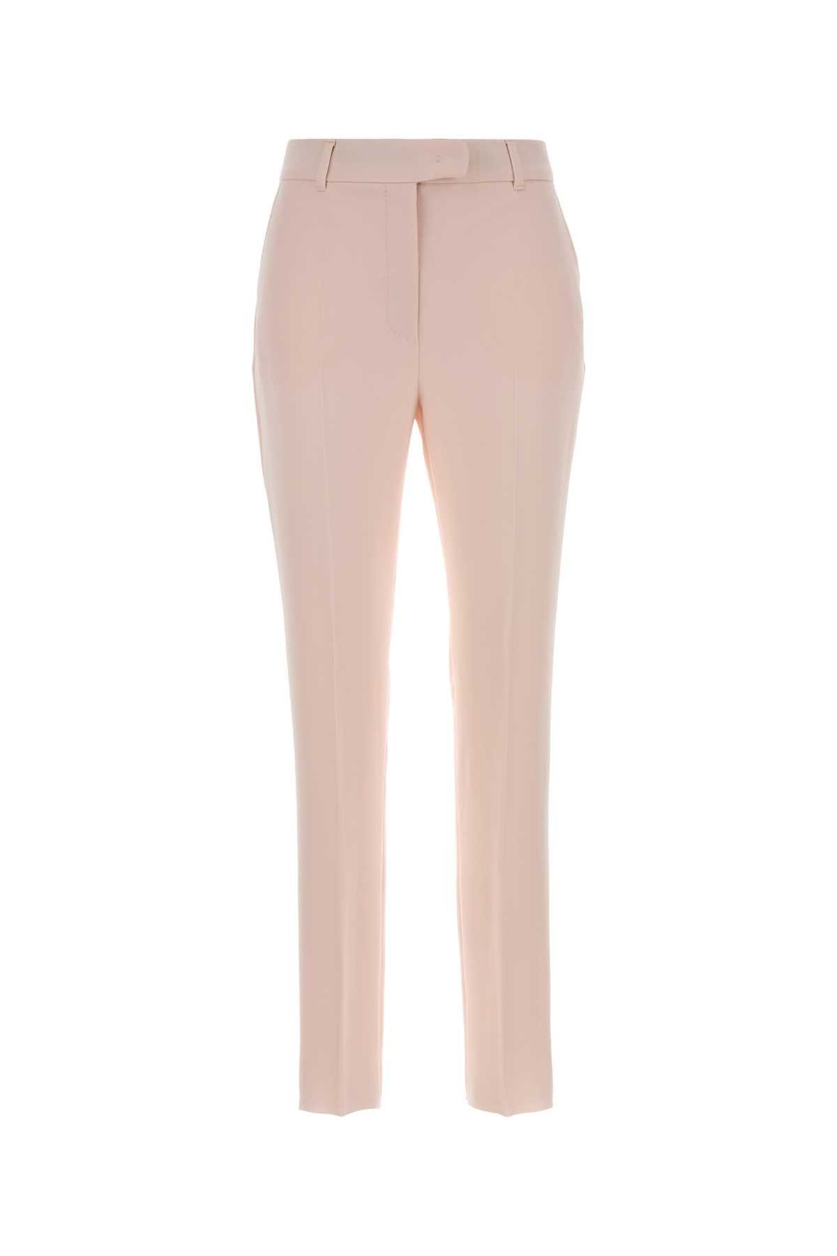 Max Mara Pastel Pink Crepe Jerta Pant Size 27" / US 4 / IT 40 - 1 Thumbnail